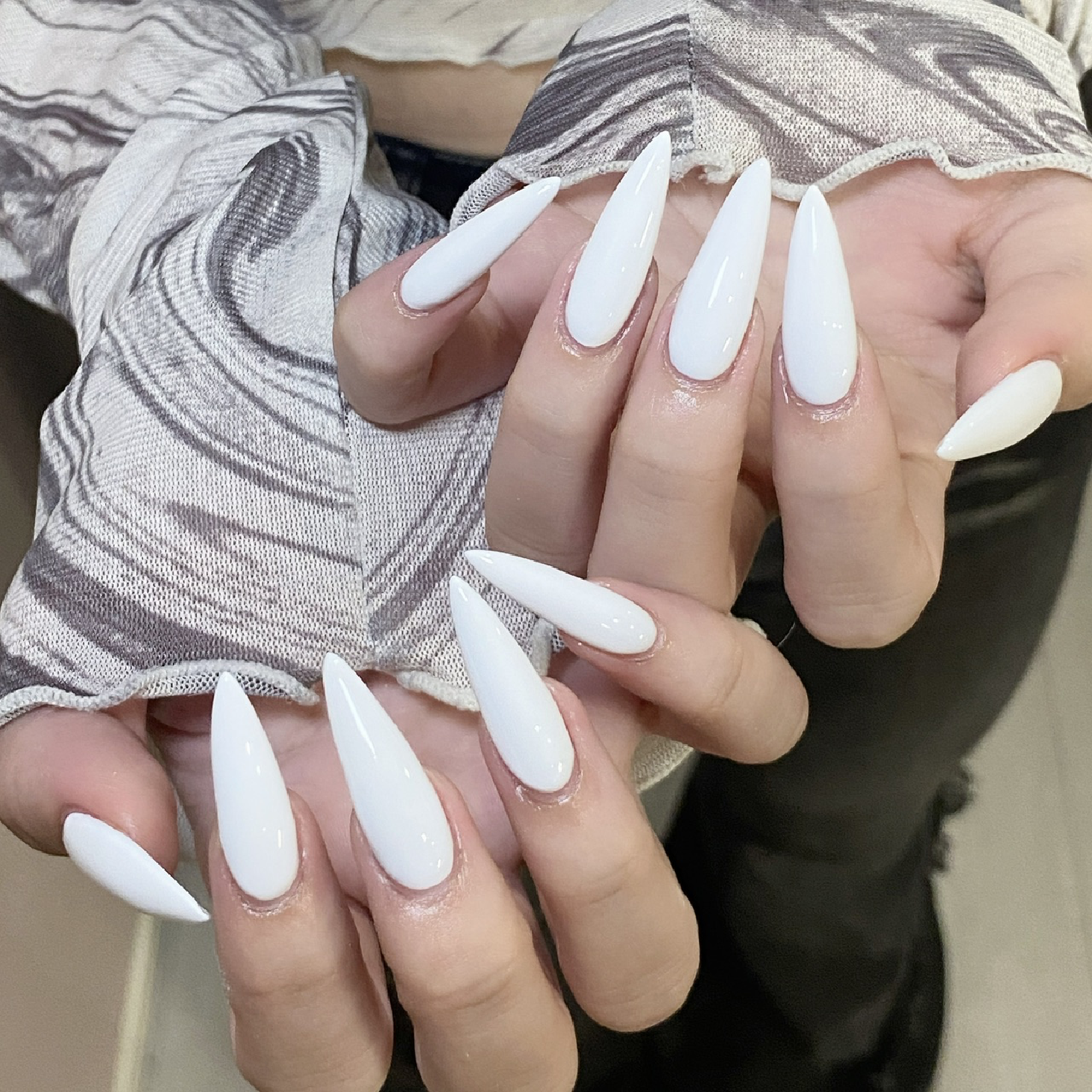 【平日限定💕】チップ長さ出し✨ワンカラー/ラメグラデーション💅🏻