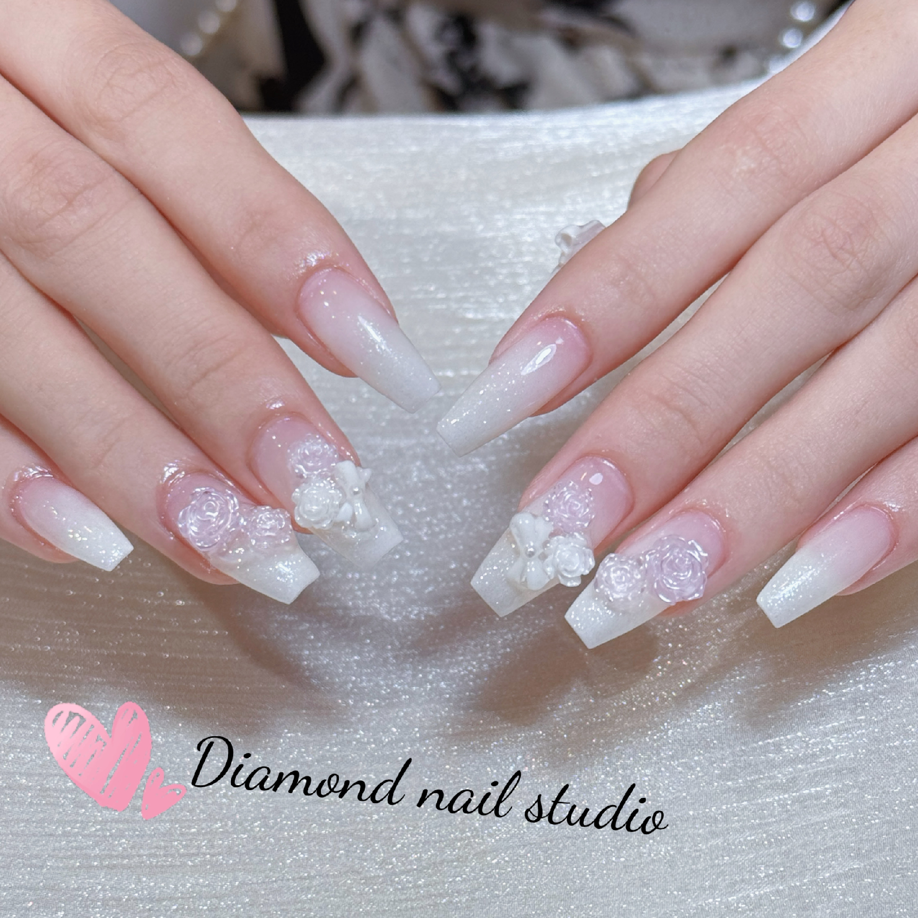 ★1月限定オフ無料★HAND・持ち込みデザインアート&パーツ10本やり放題