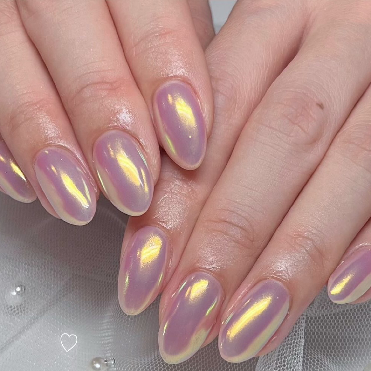 ♥ミラーネイル
