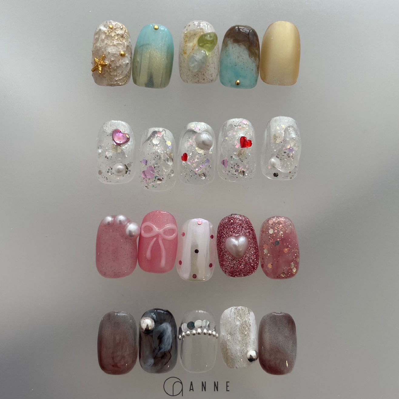 【パラジェル】サンプルから選ぶ★Monthlyデザインコース￥10450