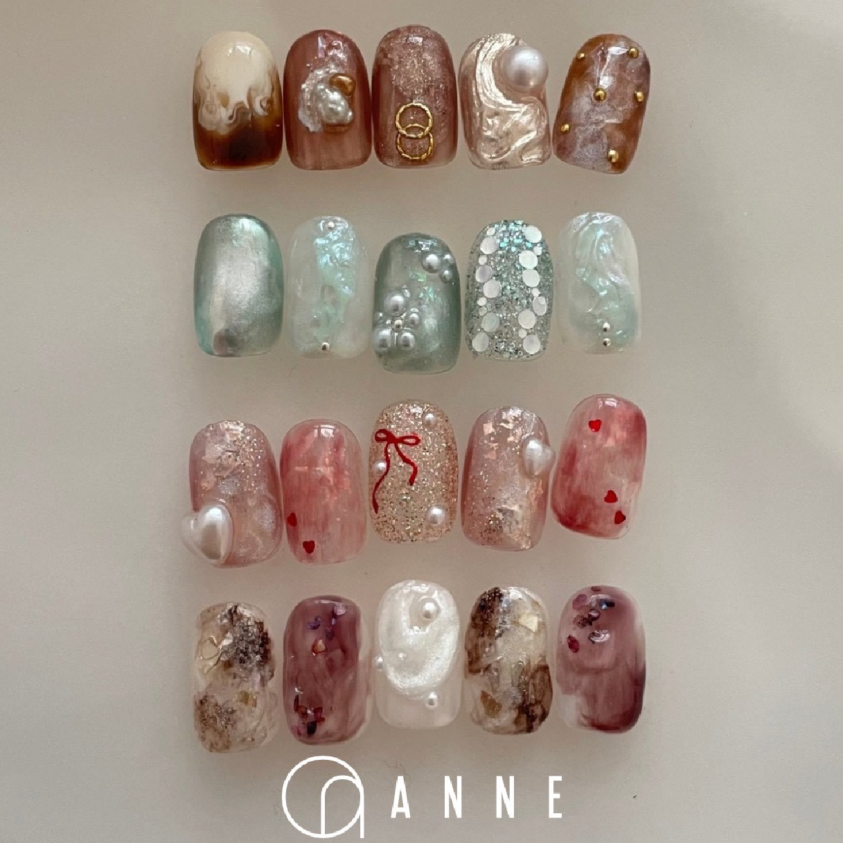 【パラジェル】サンプルから選ぶ★Monthlyデザインコース￥8800