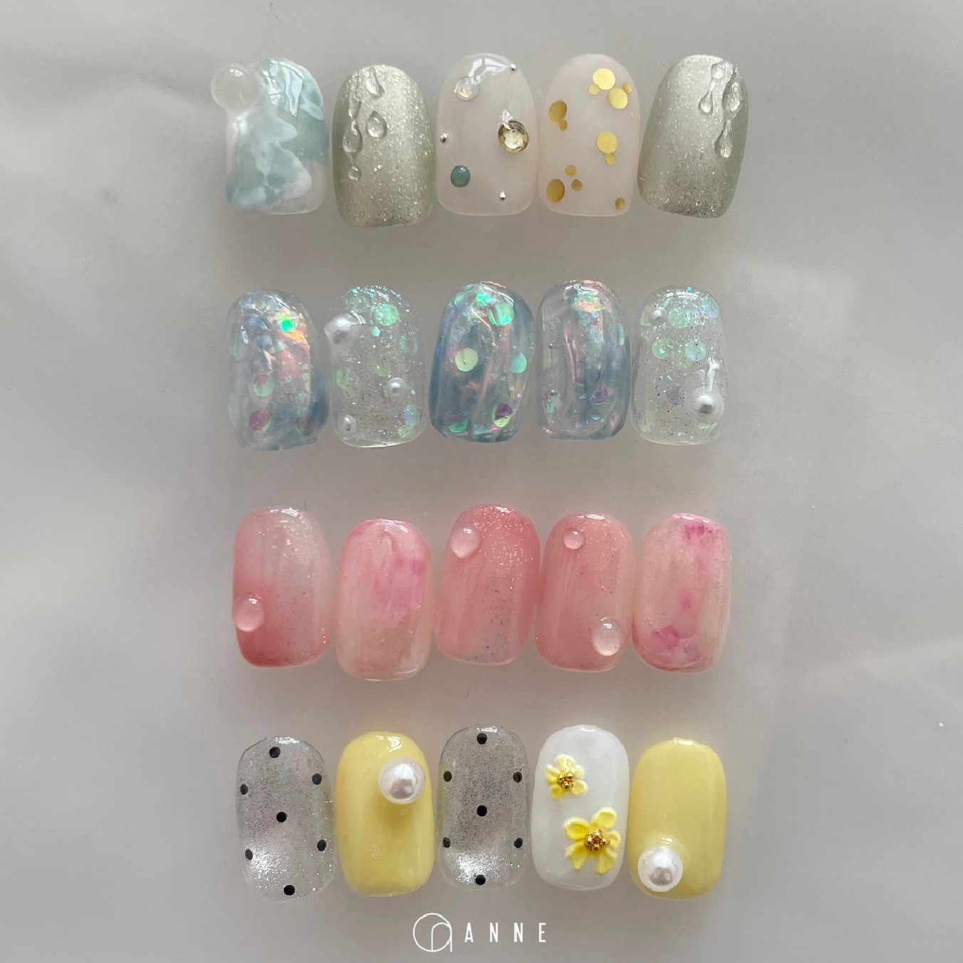 【パラジェル】サンプルから選ぶ🫧Monthly Design ￥8800
