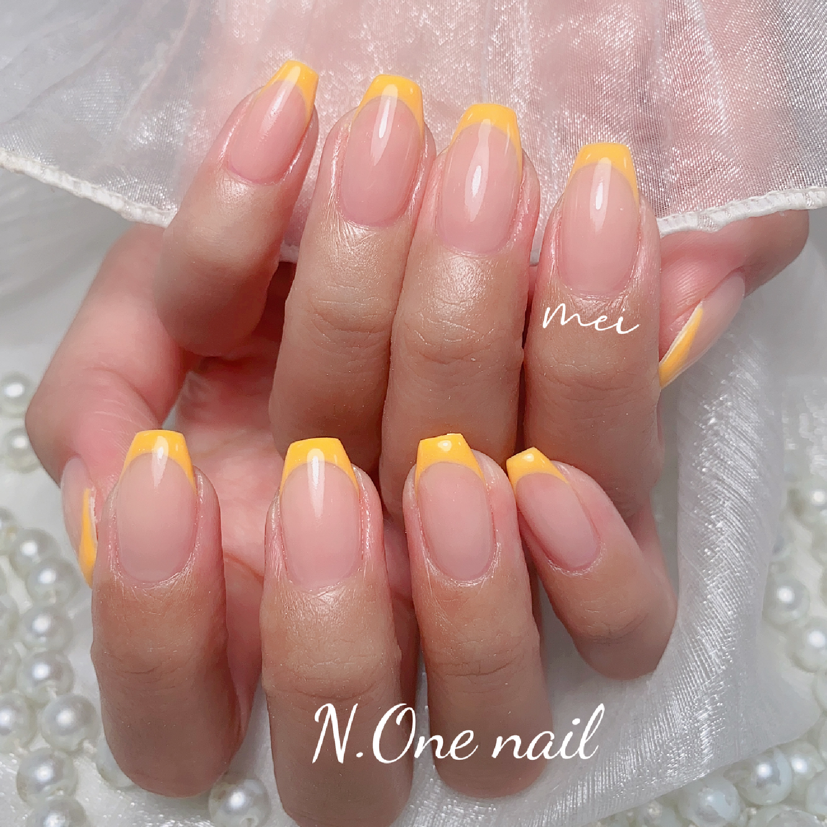 <モデル>【Hand】カラーフレンチ/カラーグラ¥6280円>5280