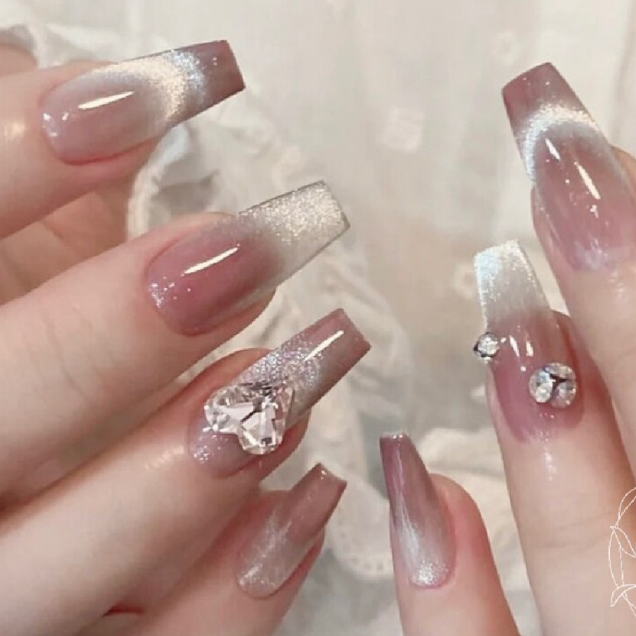 【Hand】チップスカルプ※マグネットフレンチ+つけ放題 ¥11980