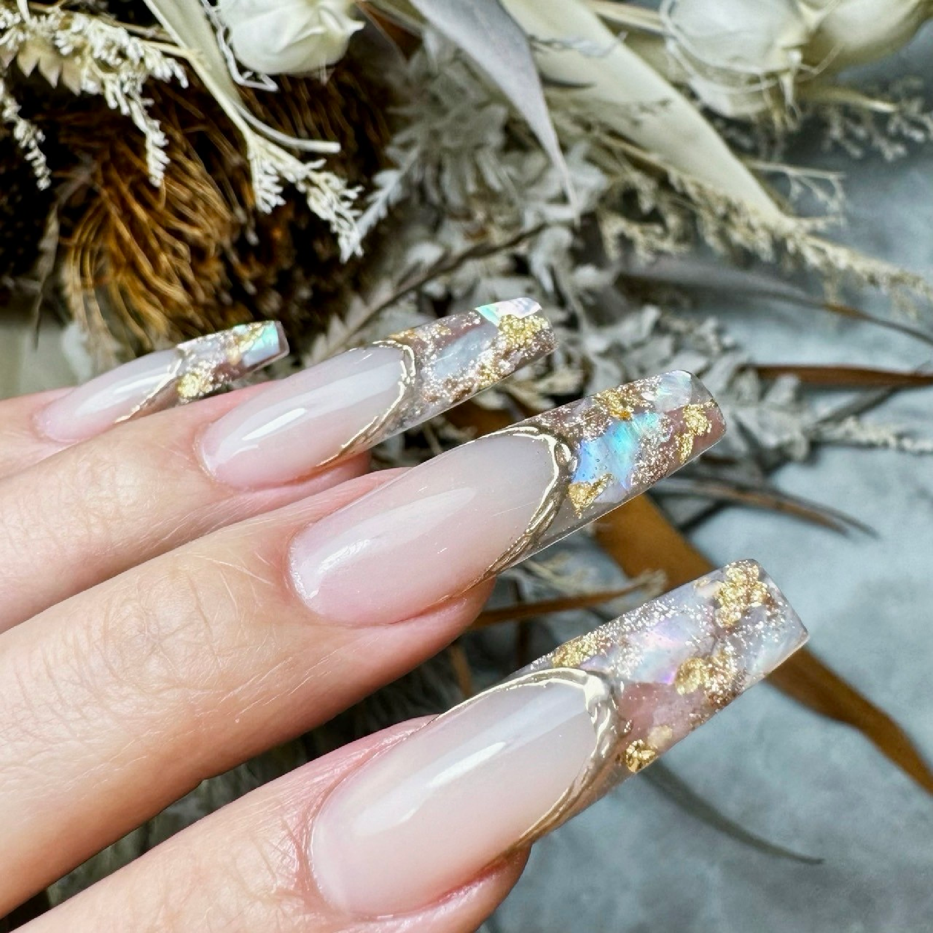 アクリルスカルプ長さL フリーアート