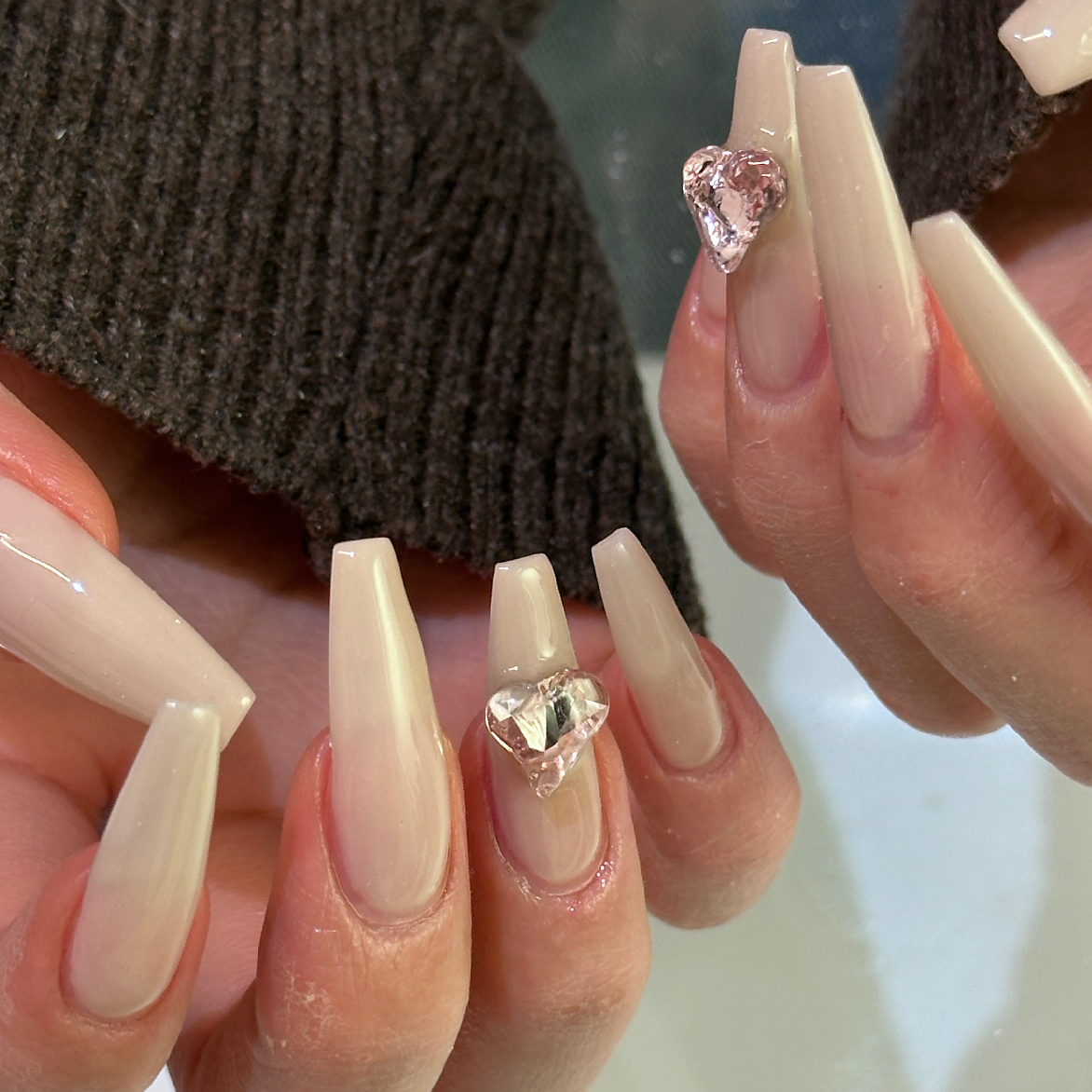 🤍ワンカラーorラメグラデーション