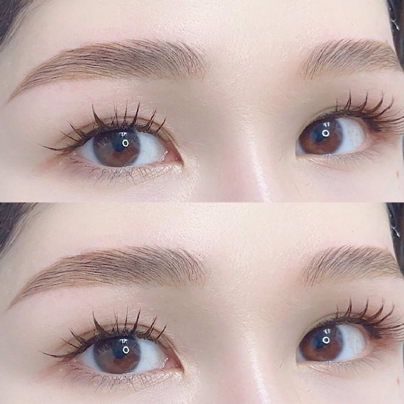 美眉毛アイブロウWAXスタイリング＋毛量調整（間引き）+眉メイク仕上げ