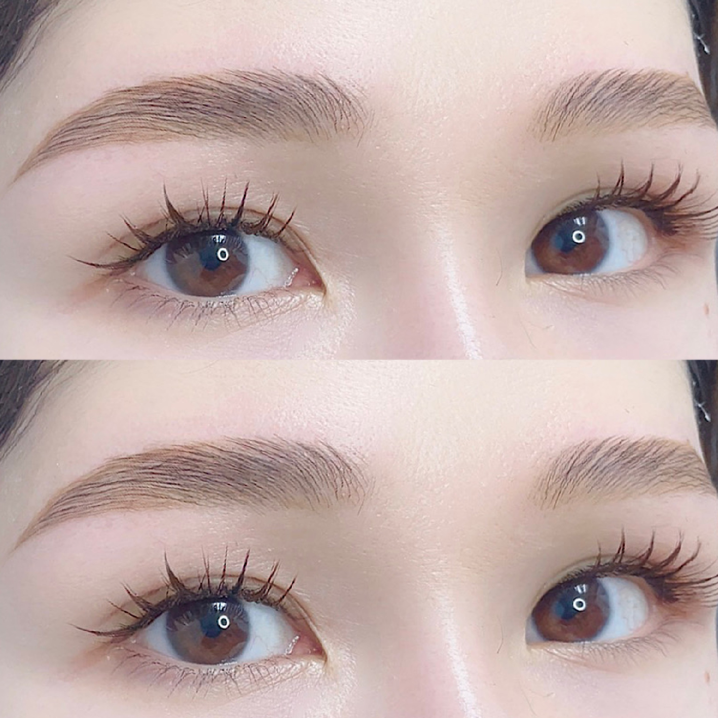 美眉毛アイブロウWAXスタイリング＋毛量調整（間引き）+眉メイク仕上げ