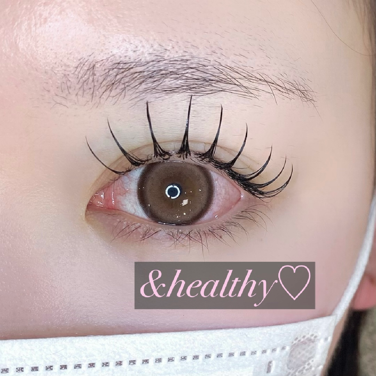N🪄＆healthy🪄フラットラッシュ×パーマ120本/140本