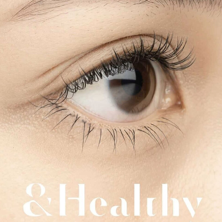 【＆Healthy】エクステ＆パーマ　フラットラッシュ100本