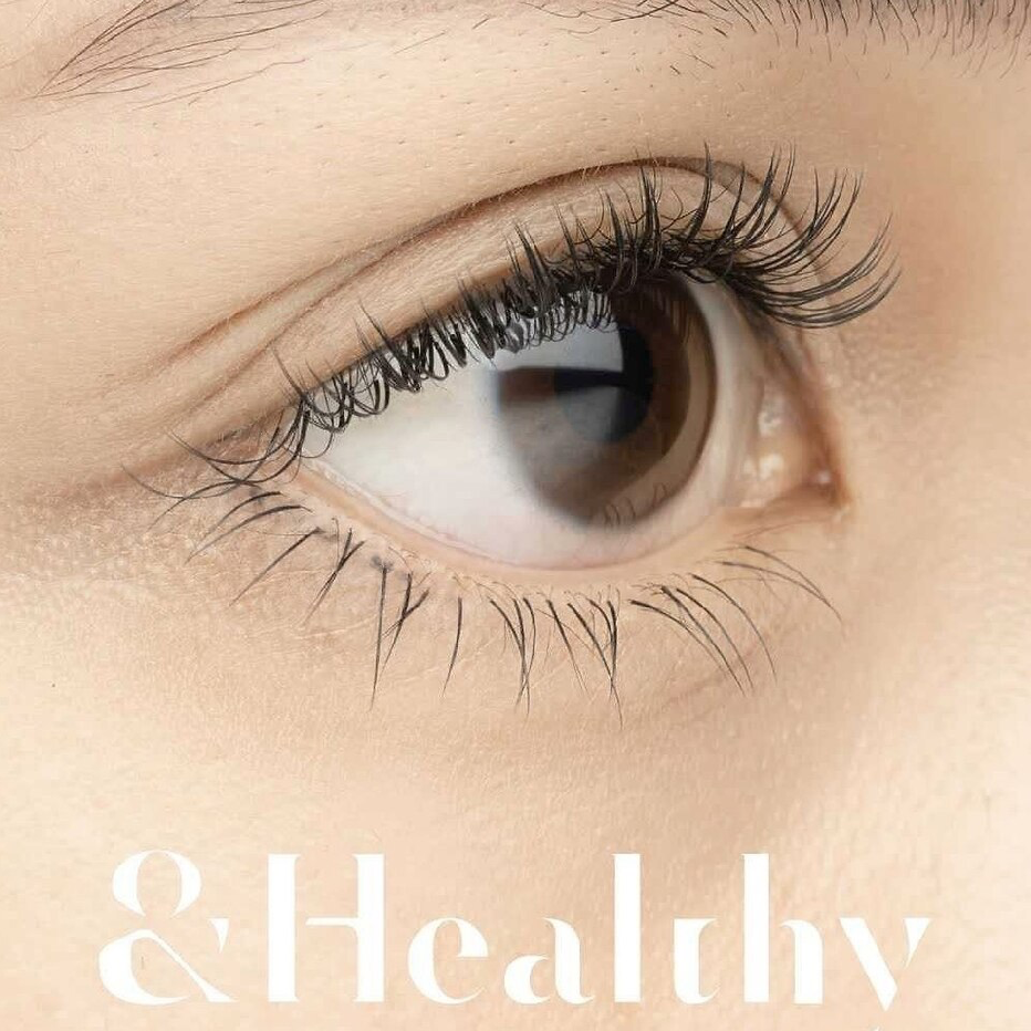 【＆Healthy】エクステ＆パーマ　フラットラッシュ140本