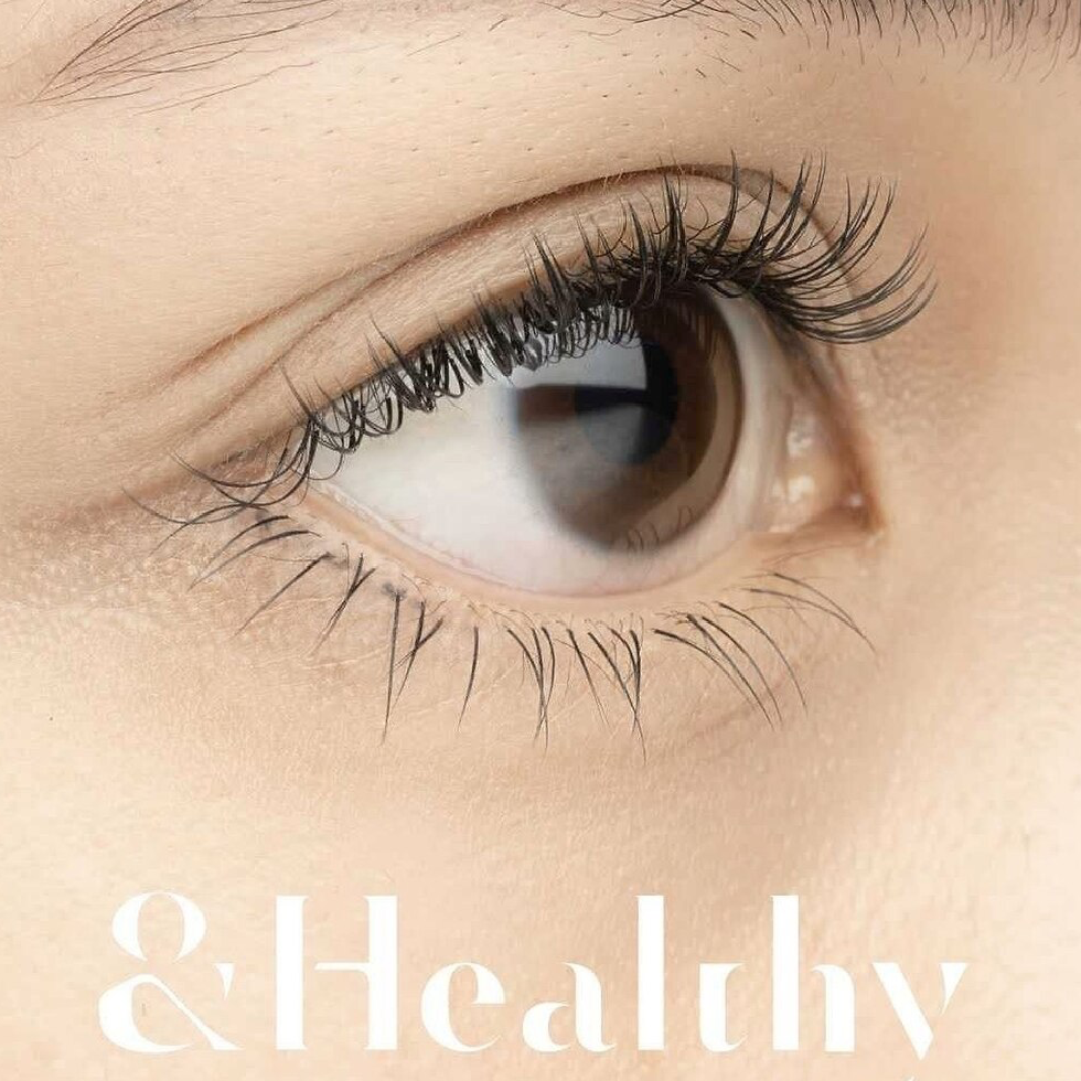 【＆Healthy】エクステ＆パーマ　フラットラッシュ120本