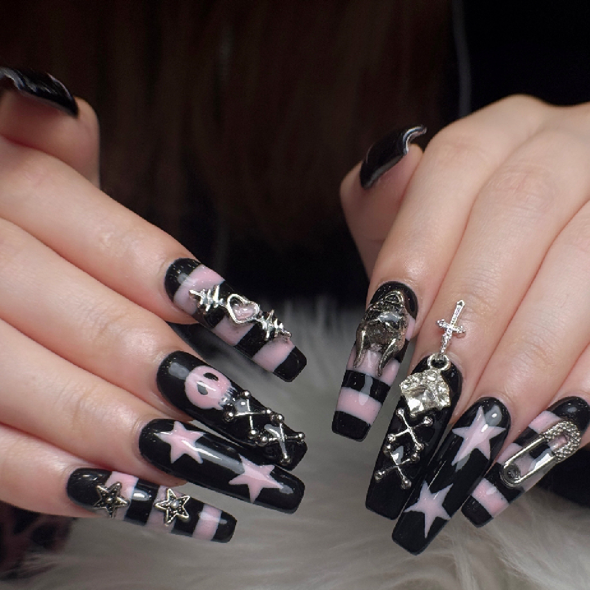 【ロングチップ長さ出し】デザイン持ち込みOK ¥15900>>>¥13900