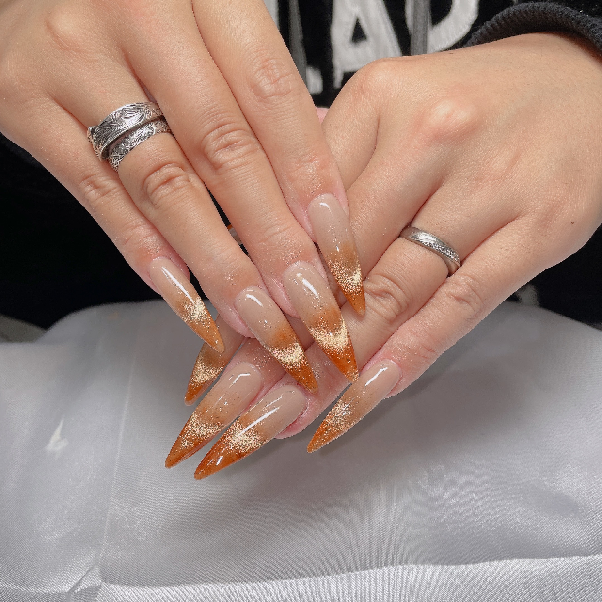 チップ長さ出し　マグネットネイル