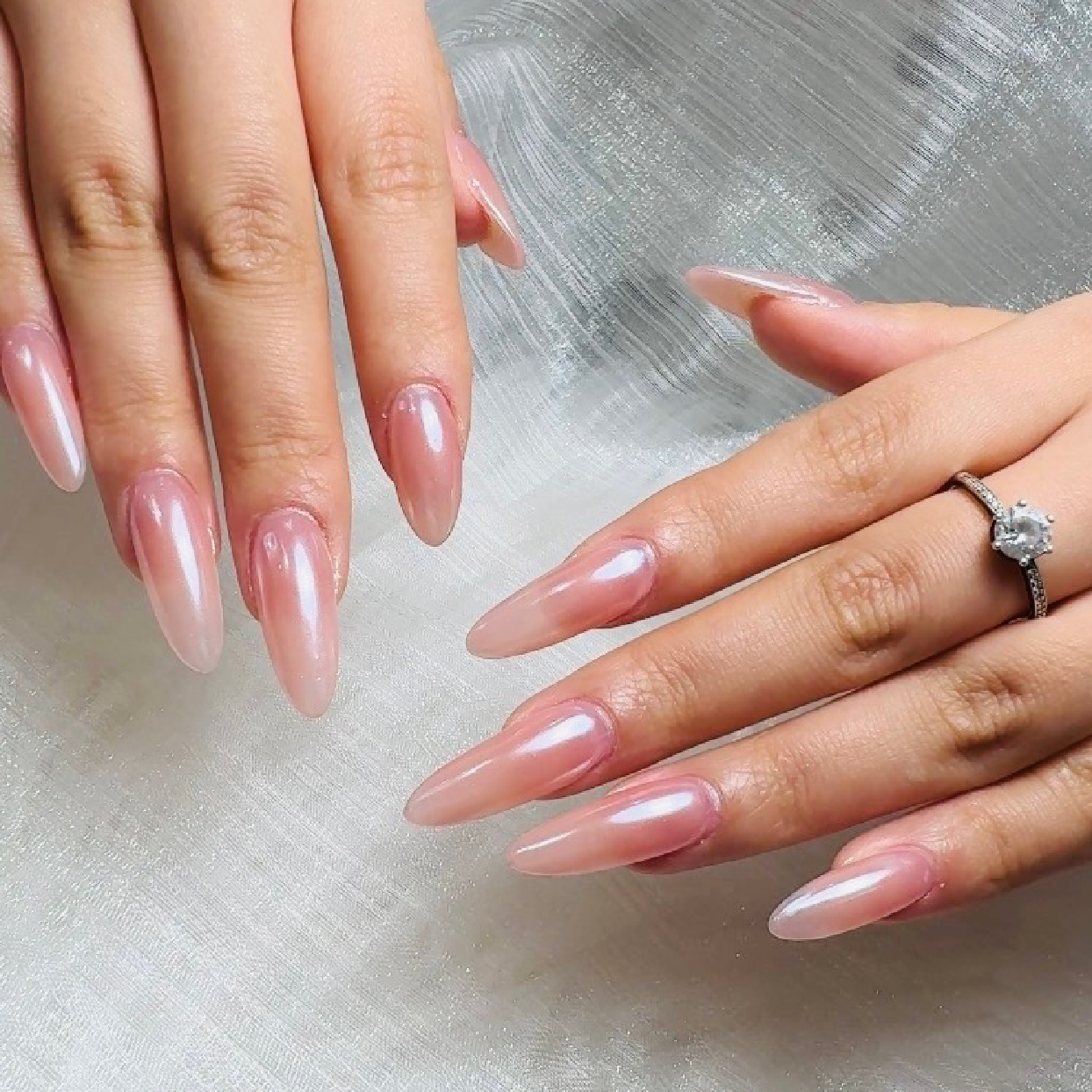 チップ長さ出し　ミラーネイル　7500円