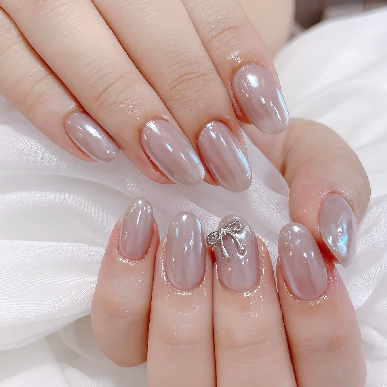 【フィルイン対応】ミラーネイル