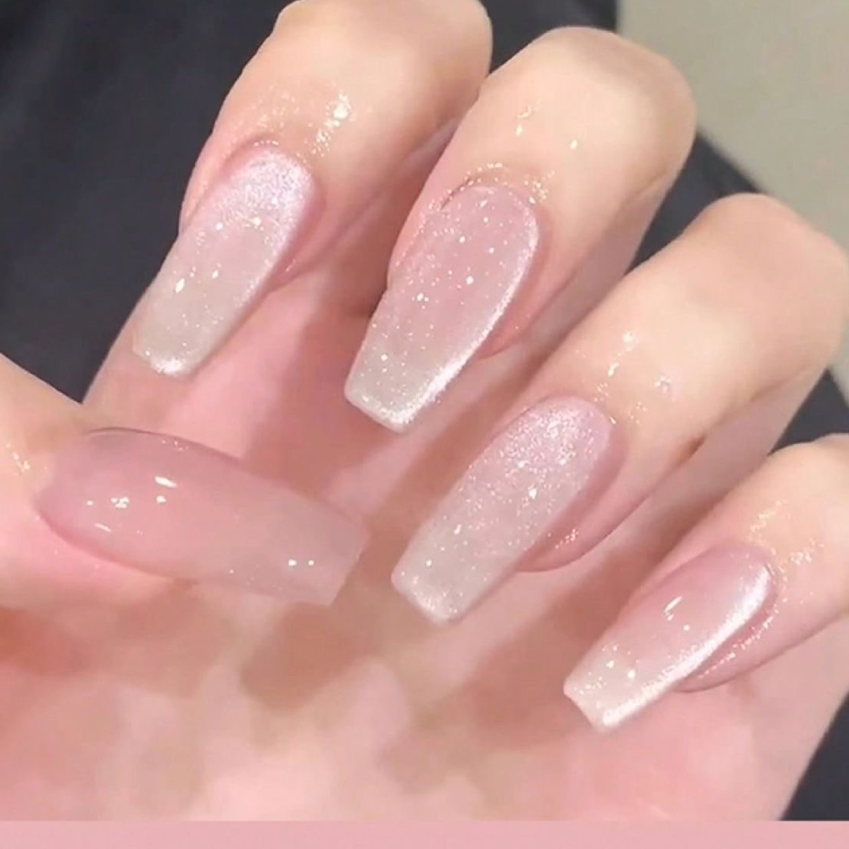 チップ長さ出し10本マグネット／フラッシュ／ラメネイル