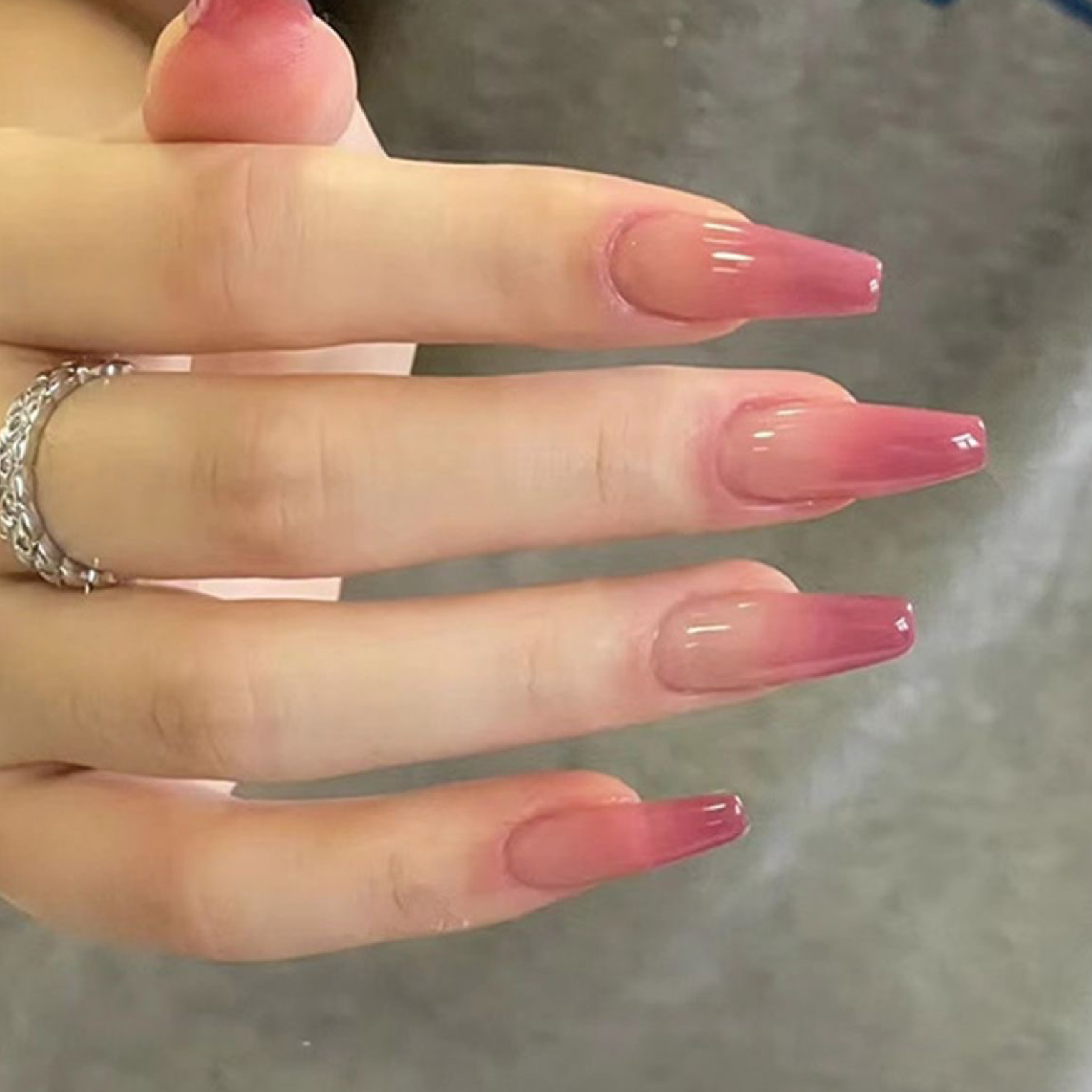 チップ長さ出し10本　グラデーション