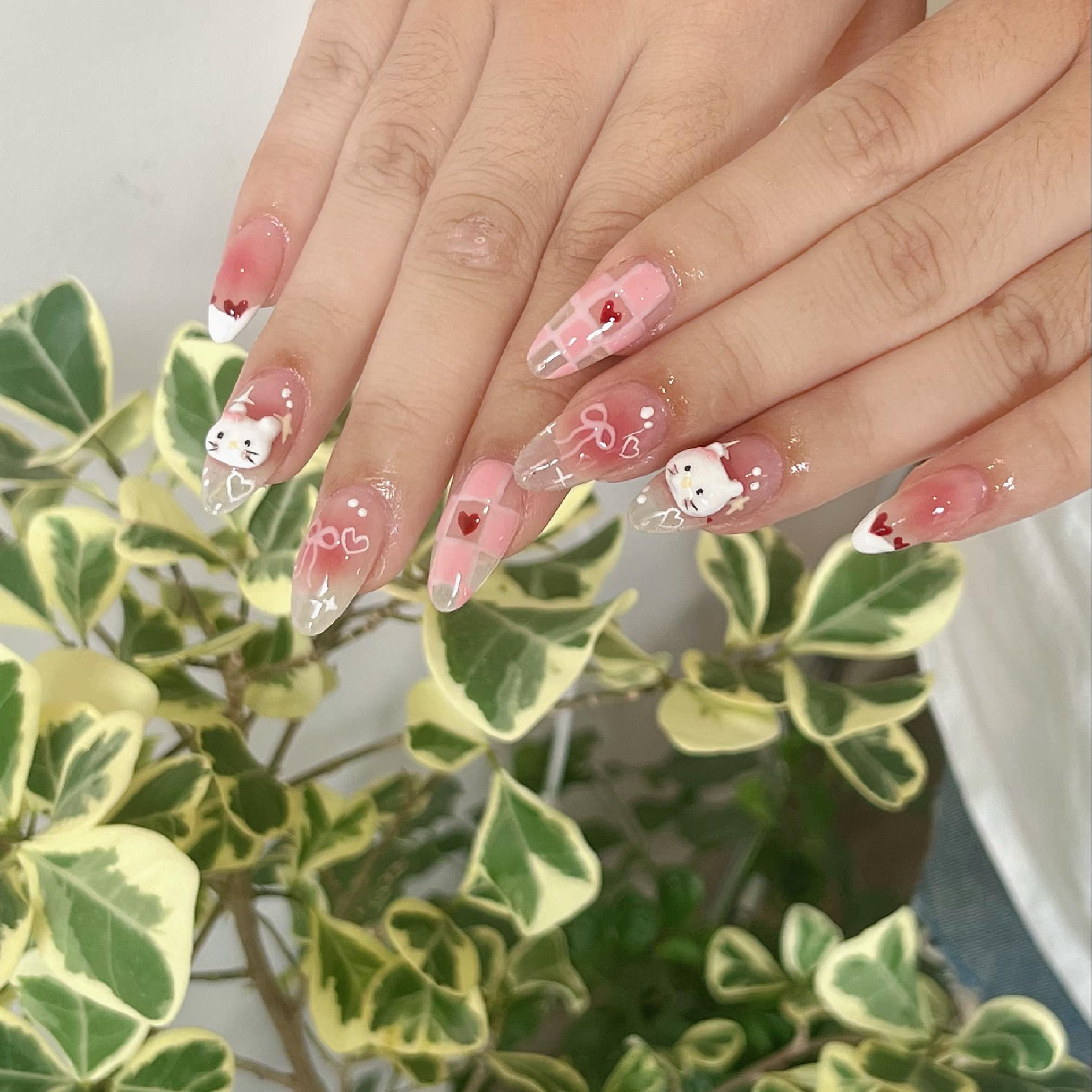 チップ長さ出し10本.ストーン/パーツ付け放題