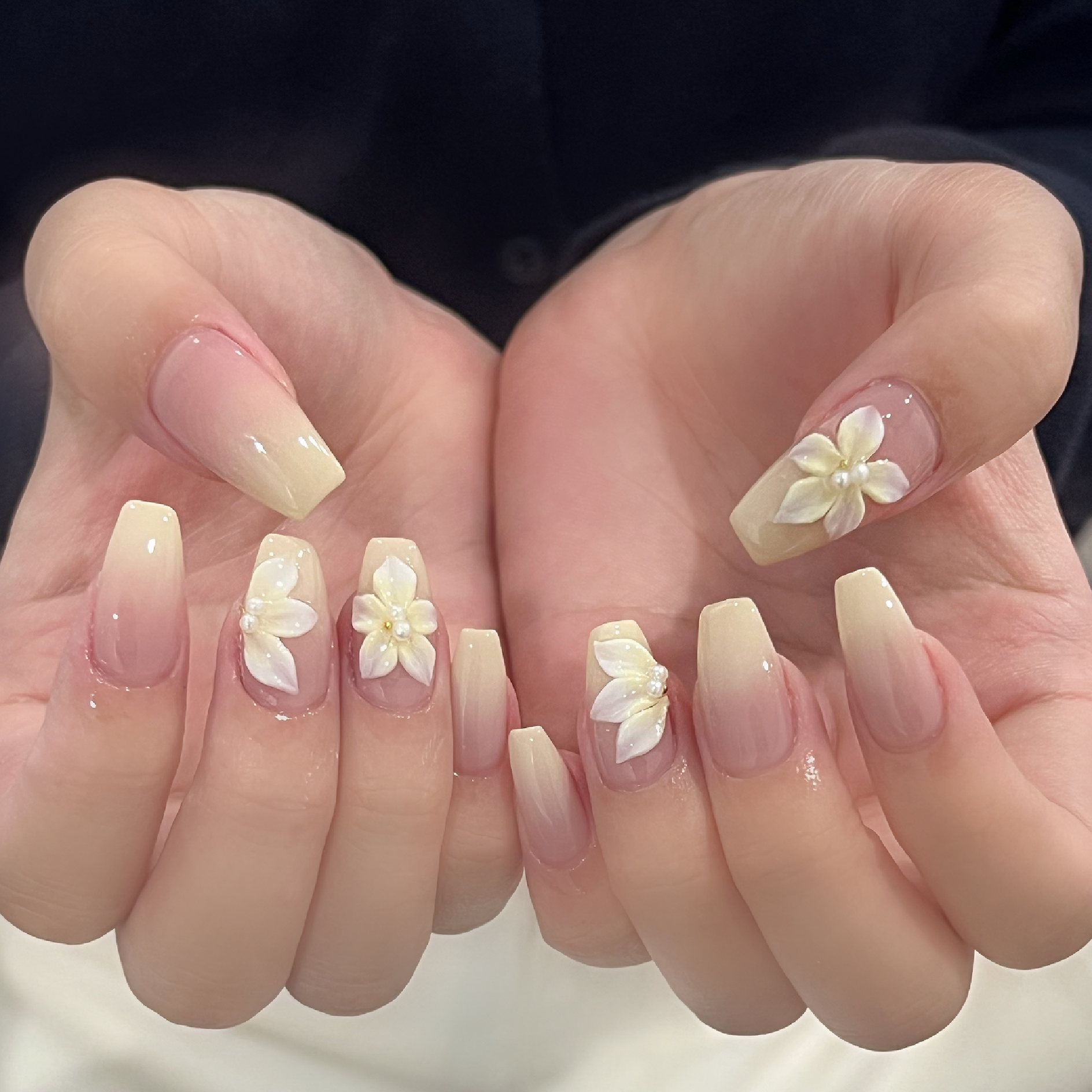 ⭐️SNS夏人気限定⭐️3Dフラワーネイル