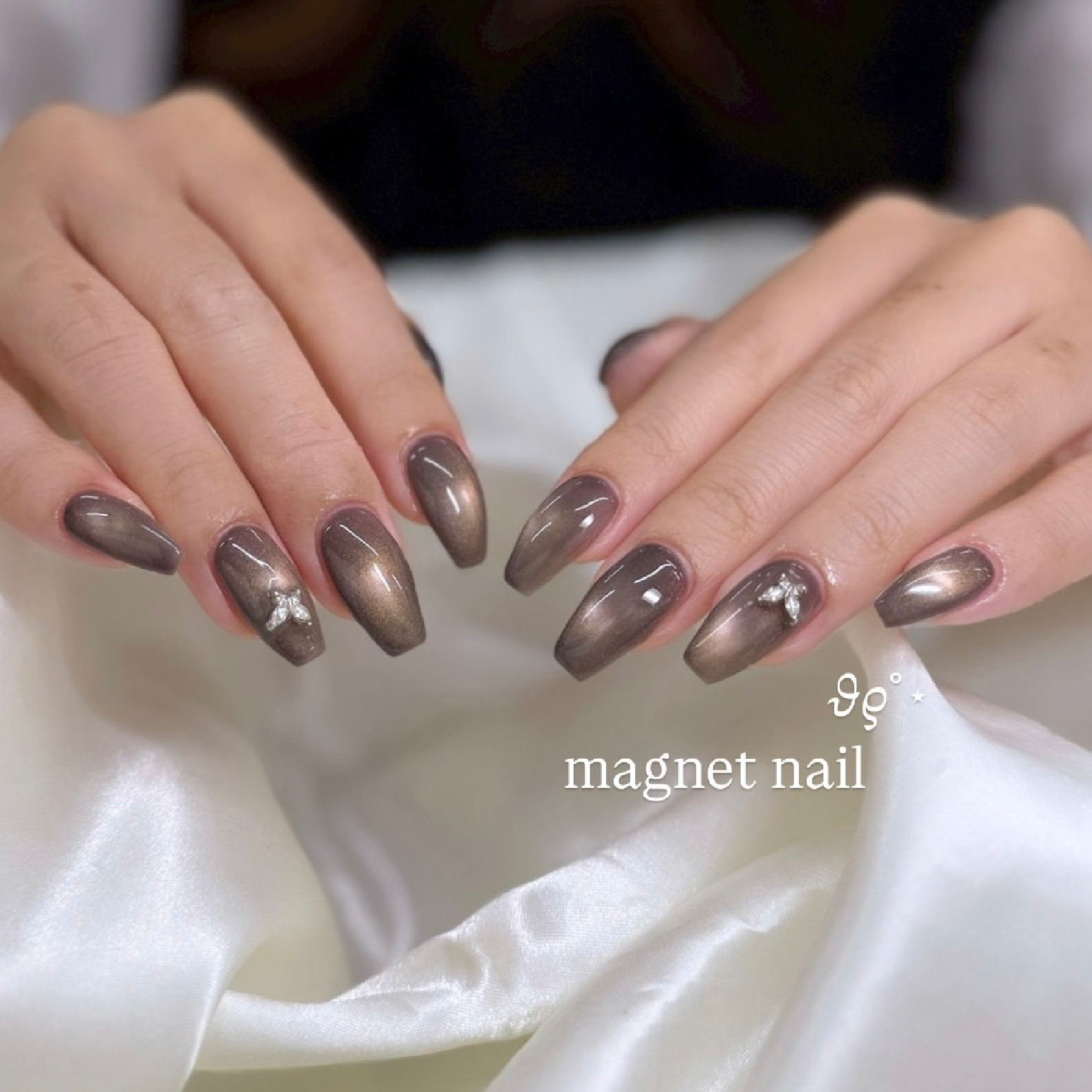 満足度No1🎀甘皮ケア付｜美フォルム◎マグネットネイル｜