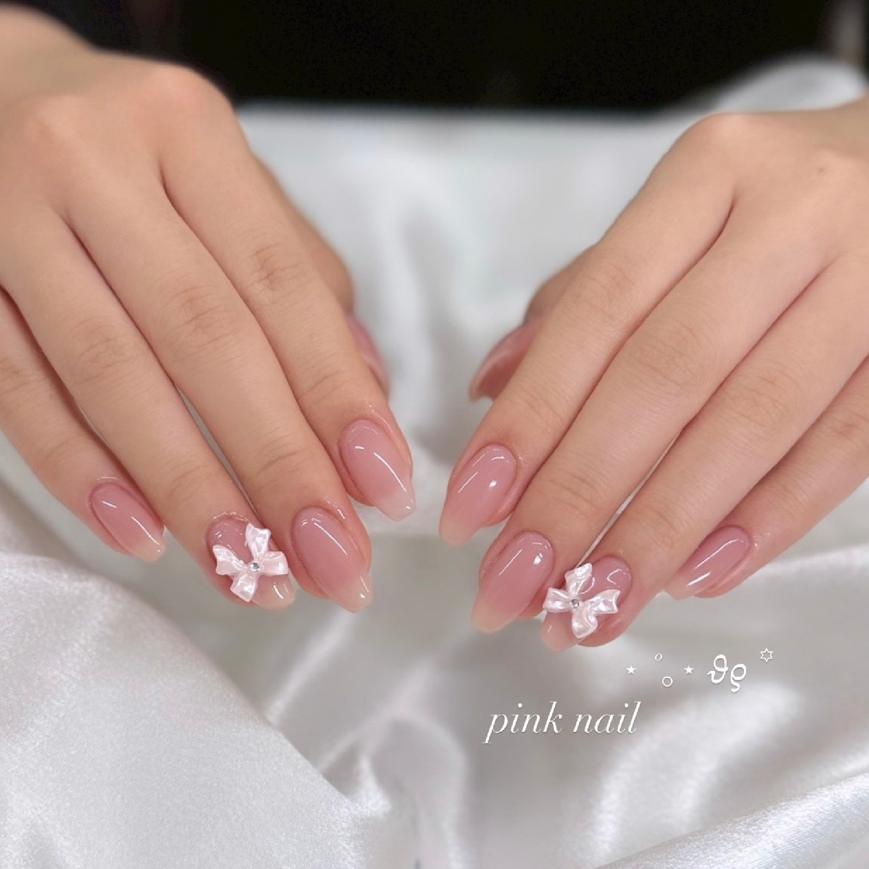 １番人気🎀甘皮ケア付｜ワンカラーネイル or ラメグラ(ベースカラーなし)