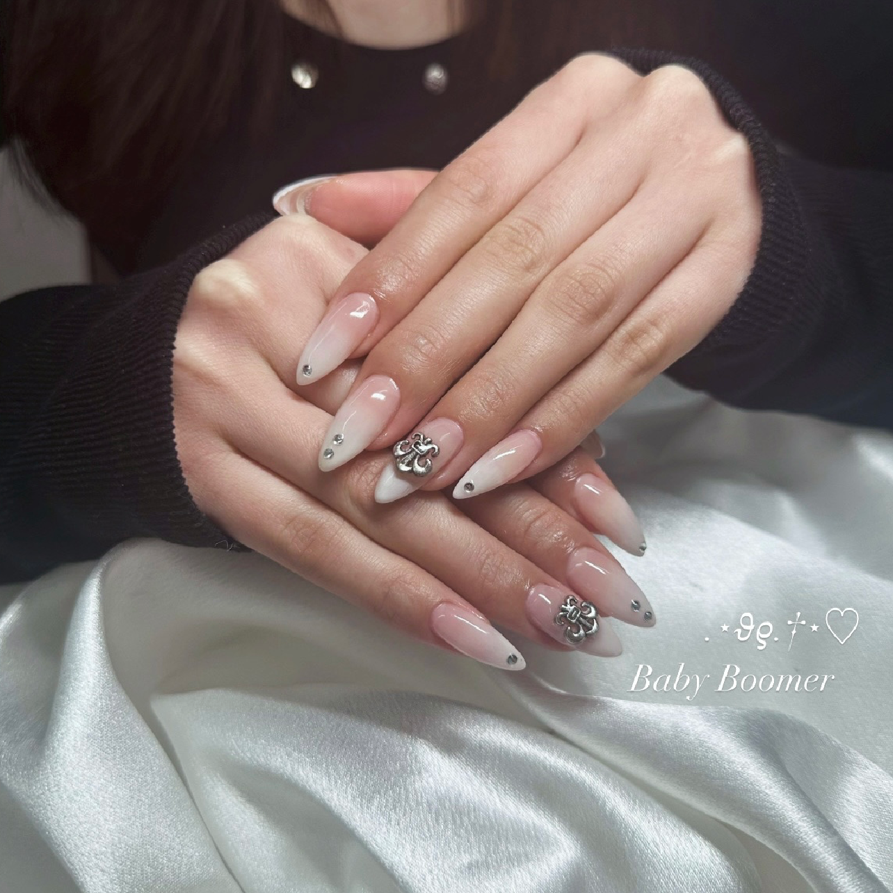 甘皮ケア付き｜グラデーション or ミラー（ベースカラーあり）