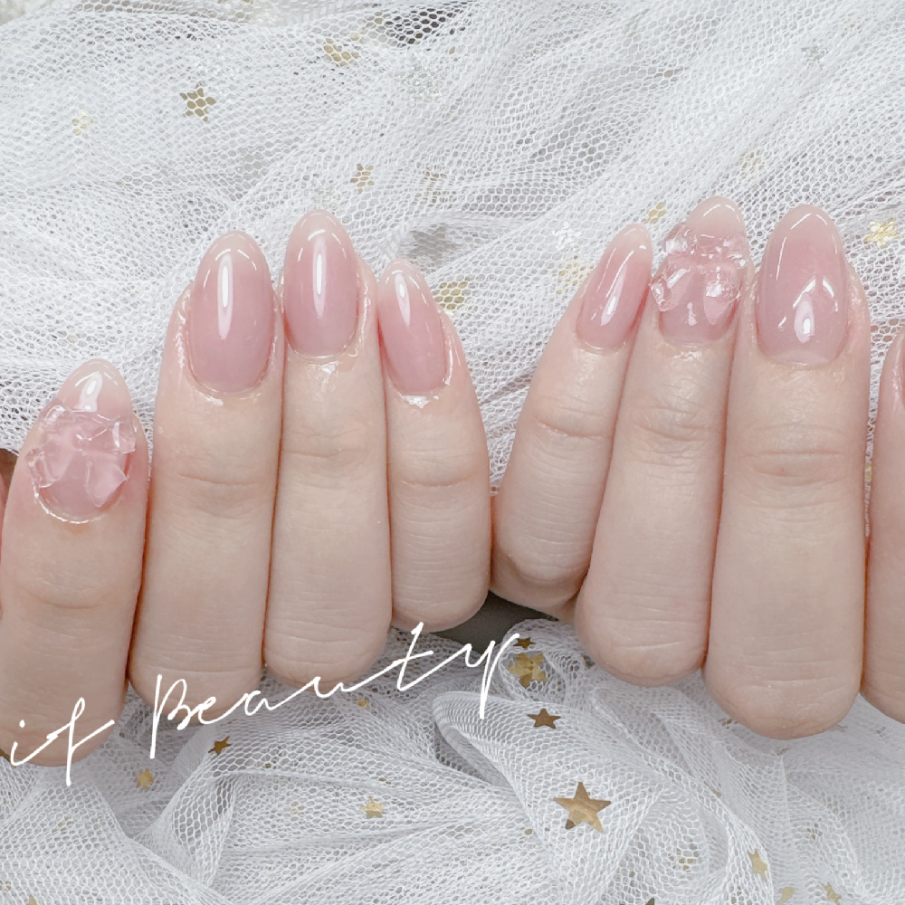 HAND★ワンカラー＋豪華パーツ2個or埋め尽くし2本￥6780→¥5600