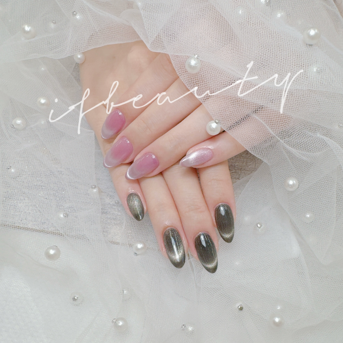 ▫️チップ長出し▪️2色選べる奥行き感マグネット¥8900