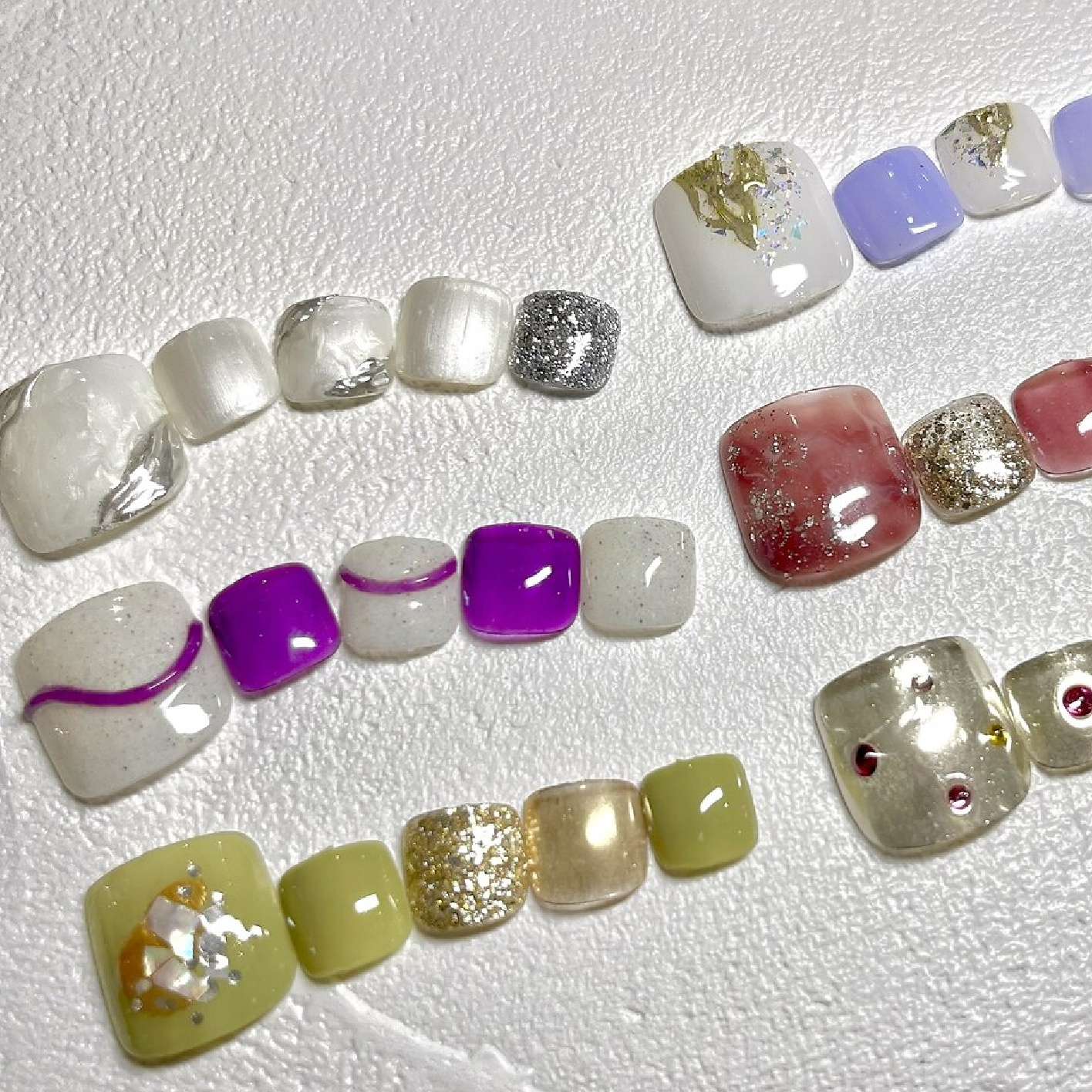 【栄トレンド】フットニュアンス定額ネイル
