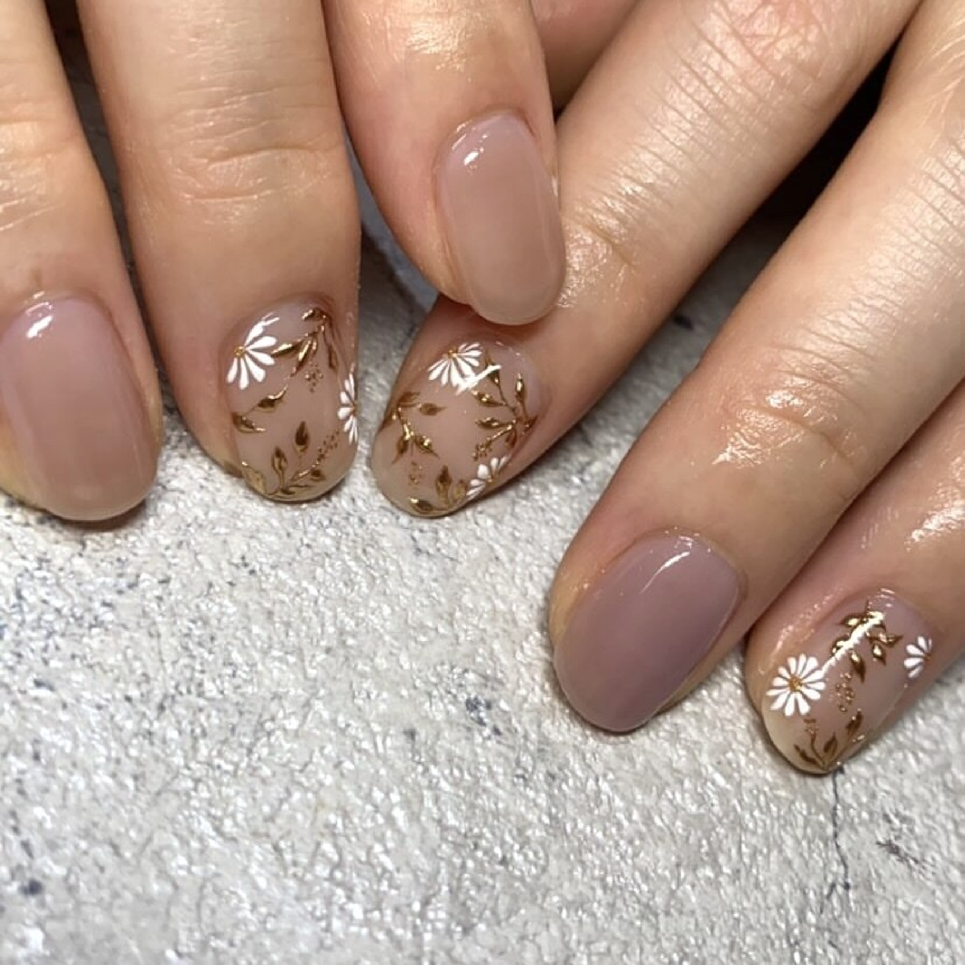 持ち込み 片手3本アートネイル