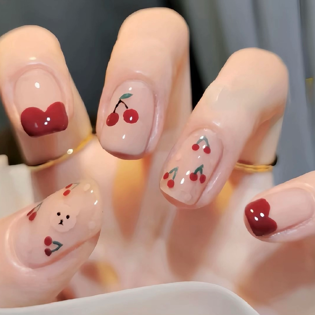 ❤️シンプルなネイルアート