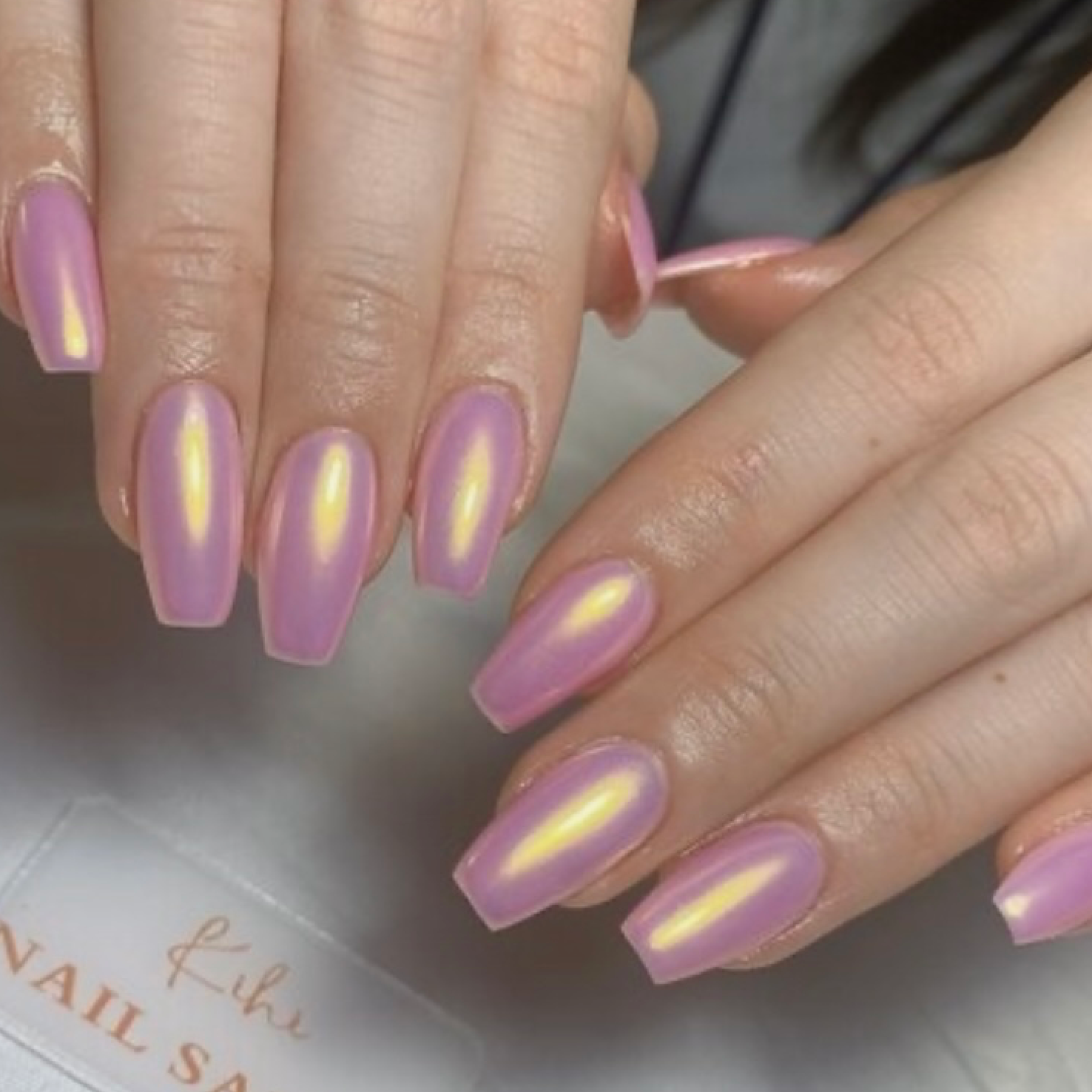 ミラーネイル/オーロラネイル