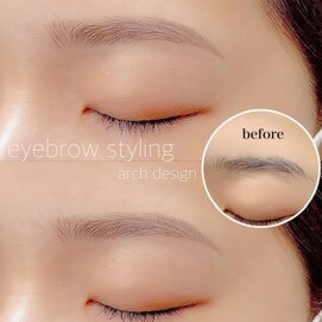 【骨格分析】美眉WAX＋スタイリング仕上げ［アイブロウが再来の方］￥4,500