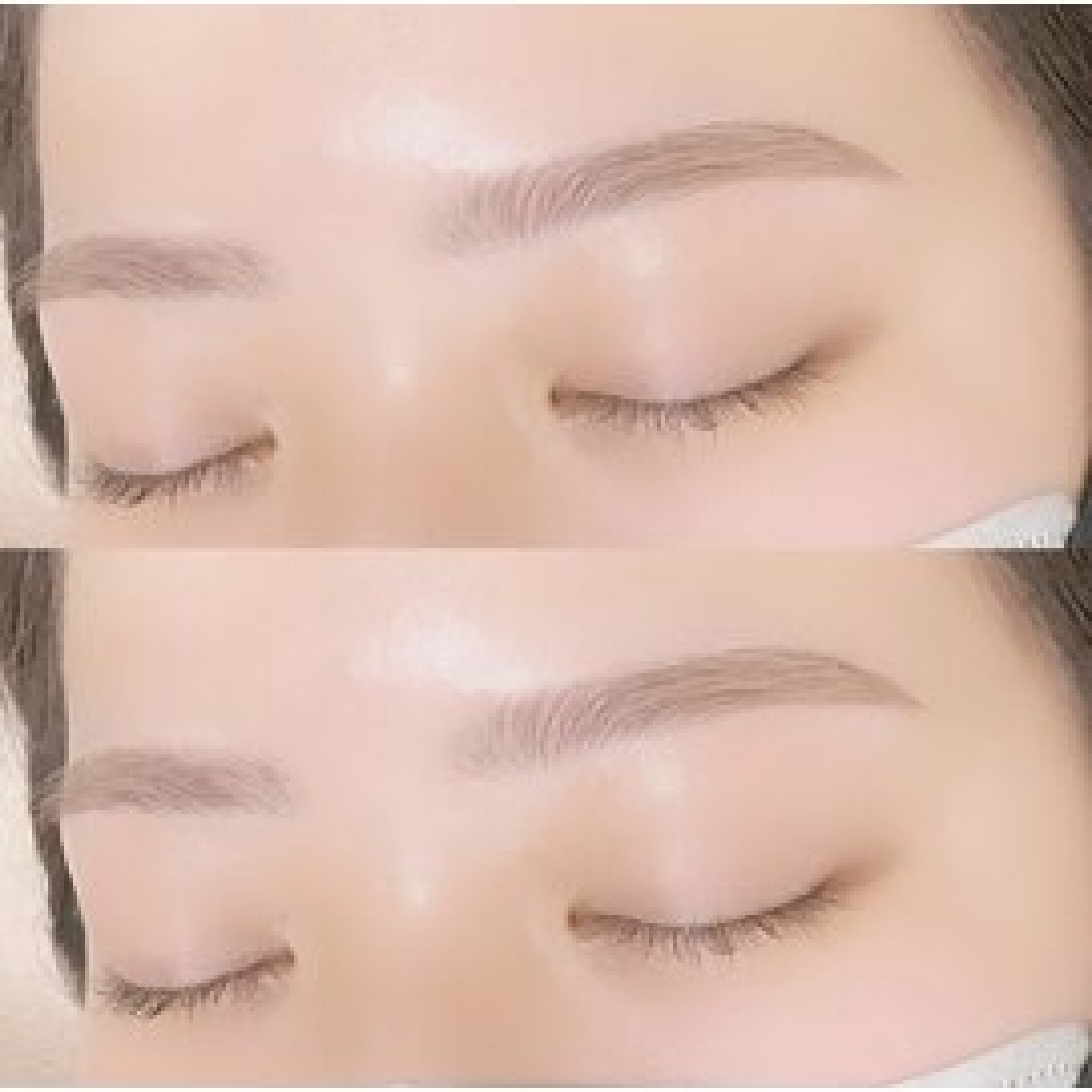 【骨格分析×黄金比】美眉ワックス＋メイク仕上げ［アイブロウ新規］￥4,500