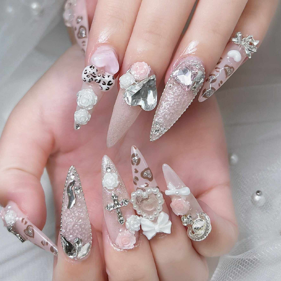 (人気No1)チップ長さだし10本-130分やり放題🉐持ち込み🌷VIPコース