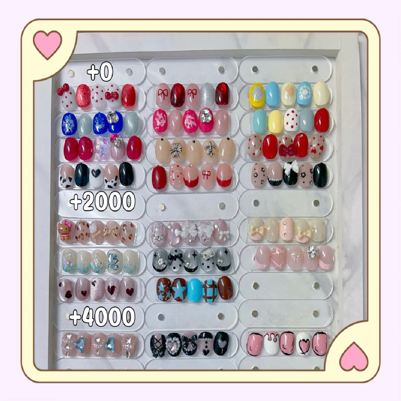 ★人気No.1★自爪☆定額10本デザイン