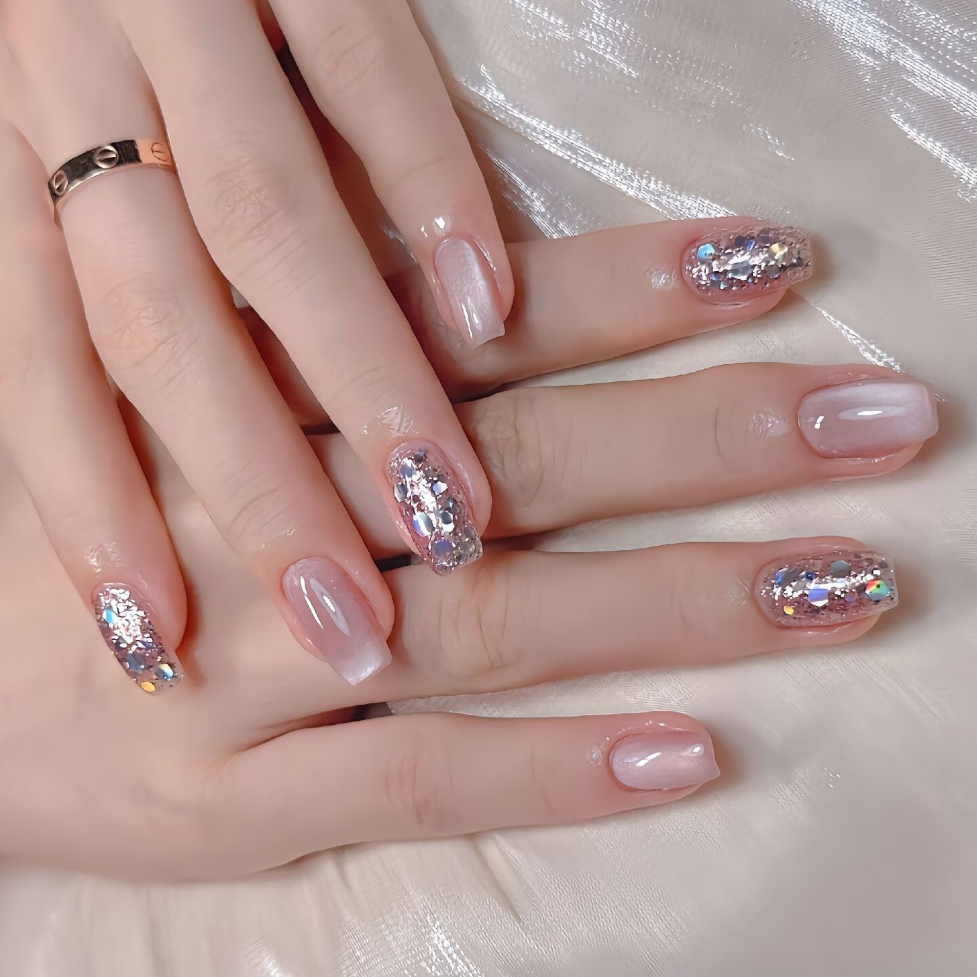 【自爪】　シンプルデザイン
