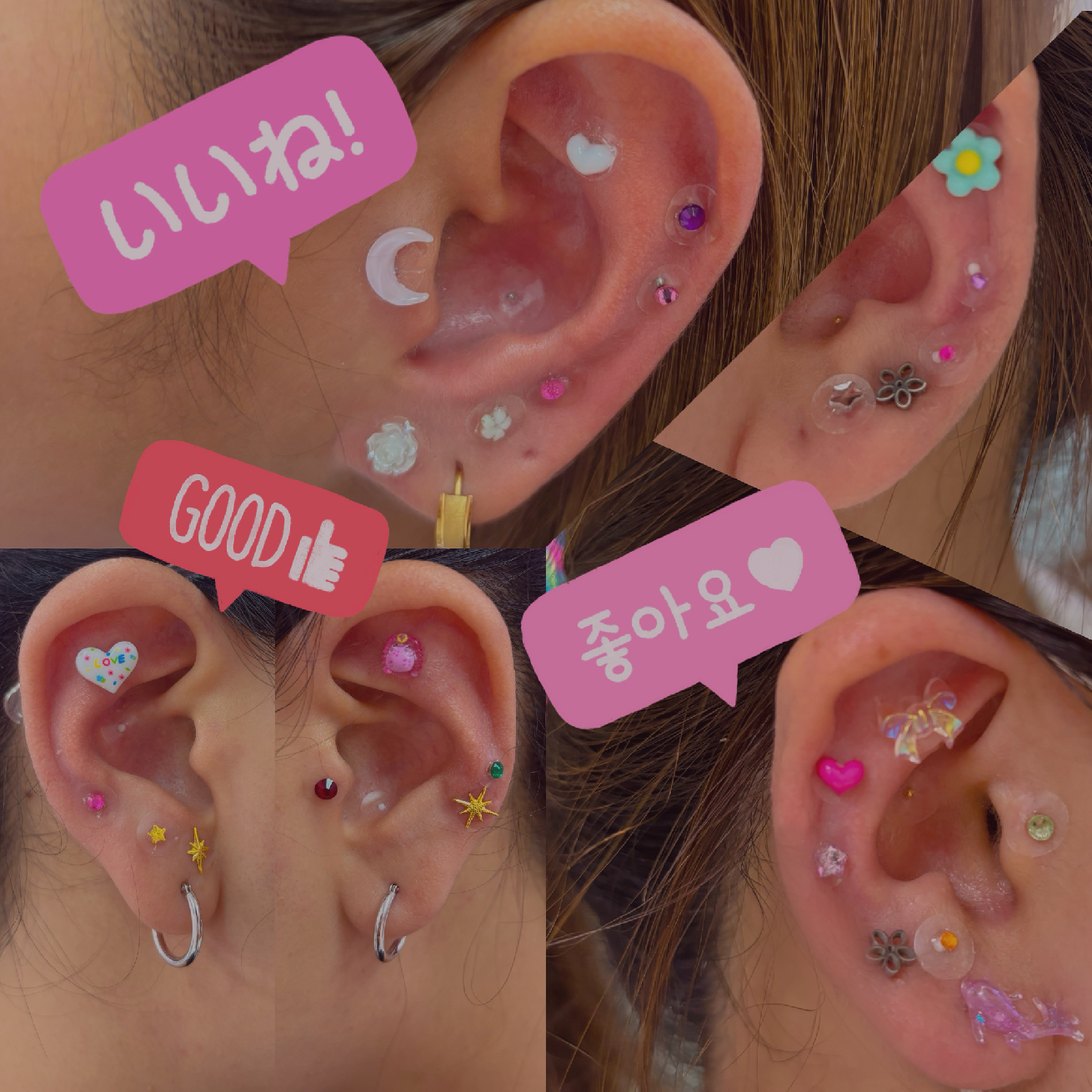 再来の方限定!!!耳つぼジュエリー🤍10個