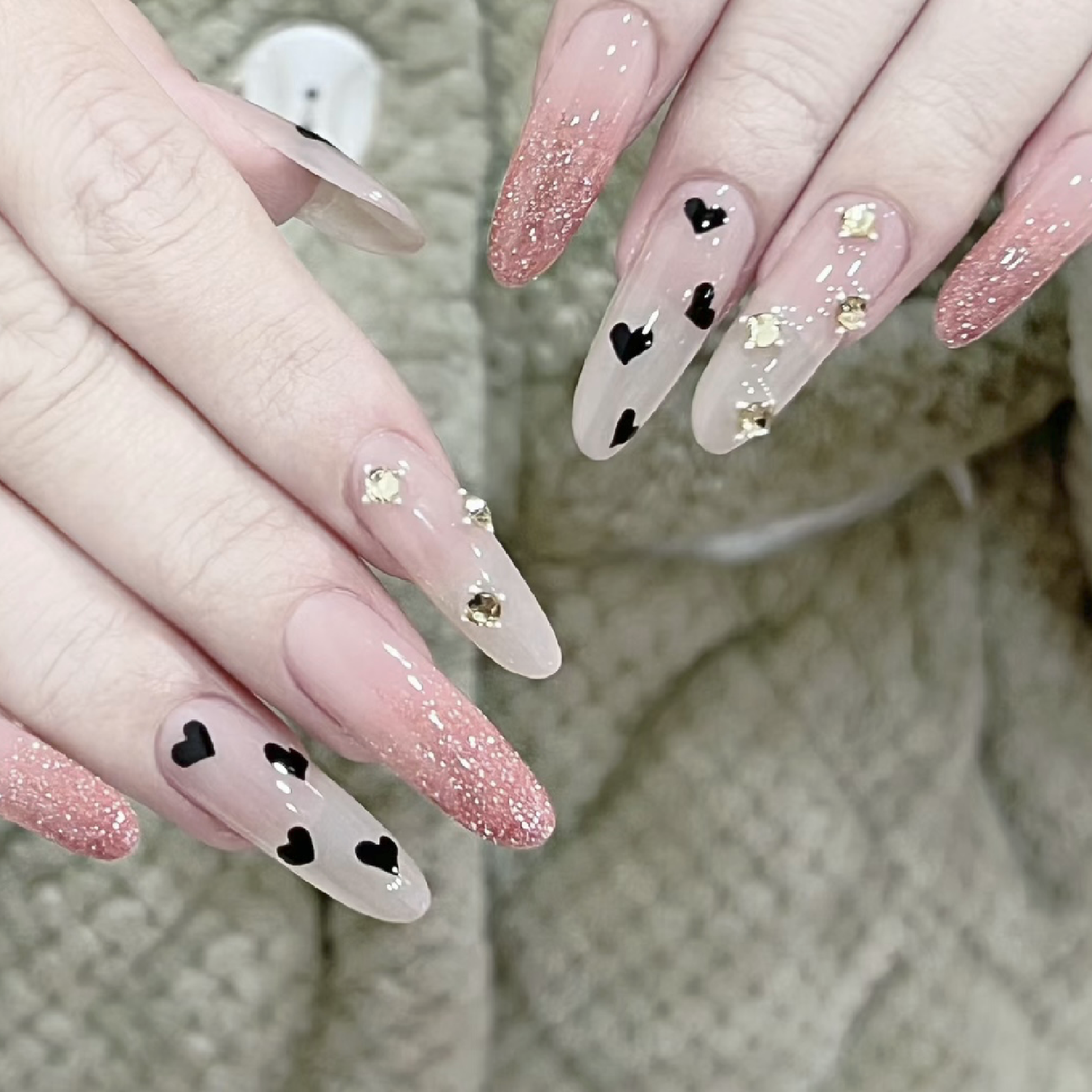 ⋆˙♡✨チップ➕長さ出し🌟お持ちデザイン🌟アート4本まで