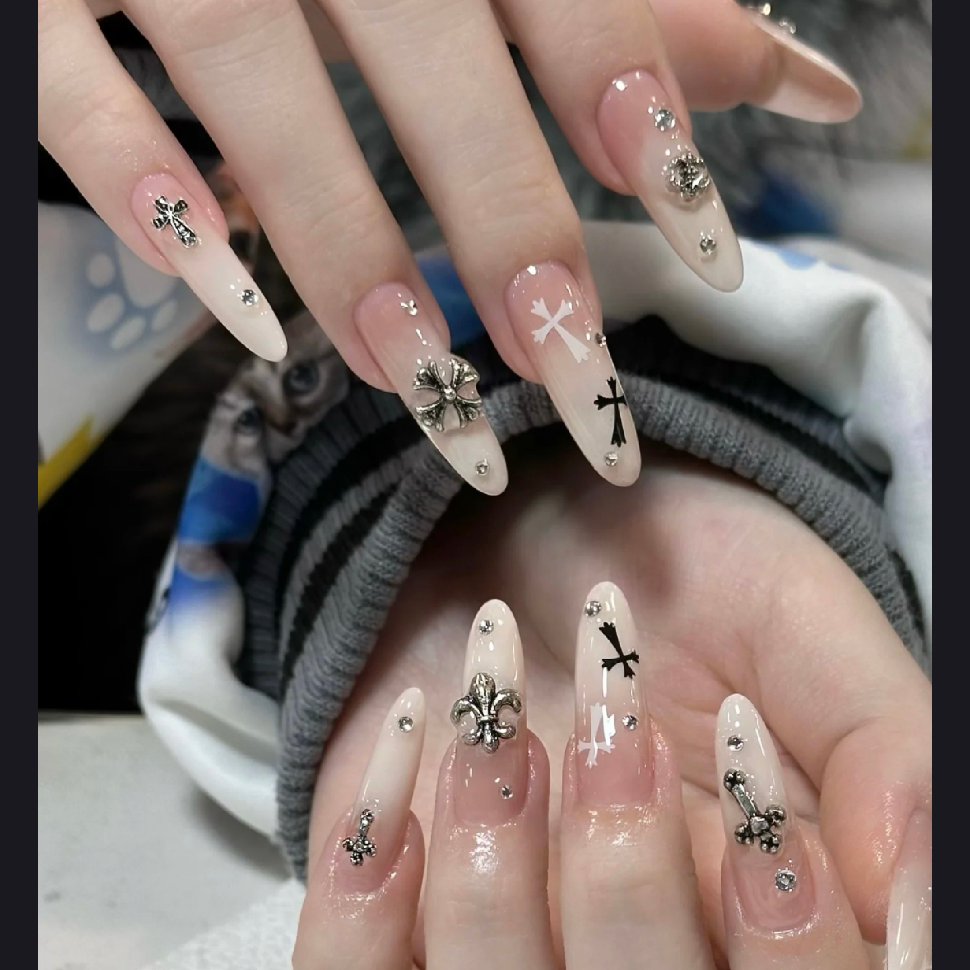 ⋆˙♡✨新規限定！⋆˙♡✨チップ➕長さ出し付け放題＊お持ちok！アート10本