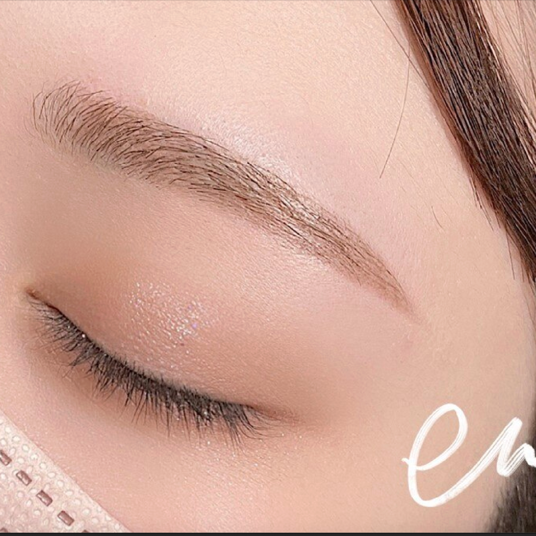 眉毛アイブロウWAX (間引きあり・メイクなし) ¥6100