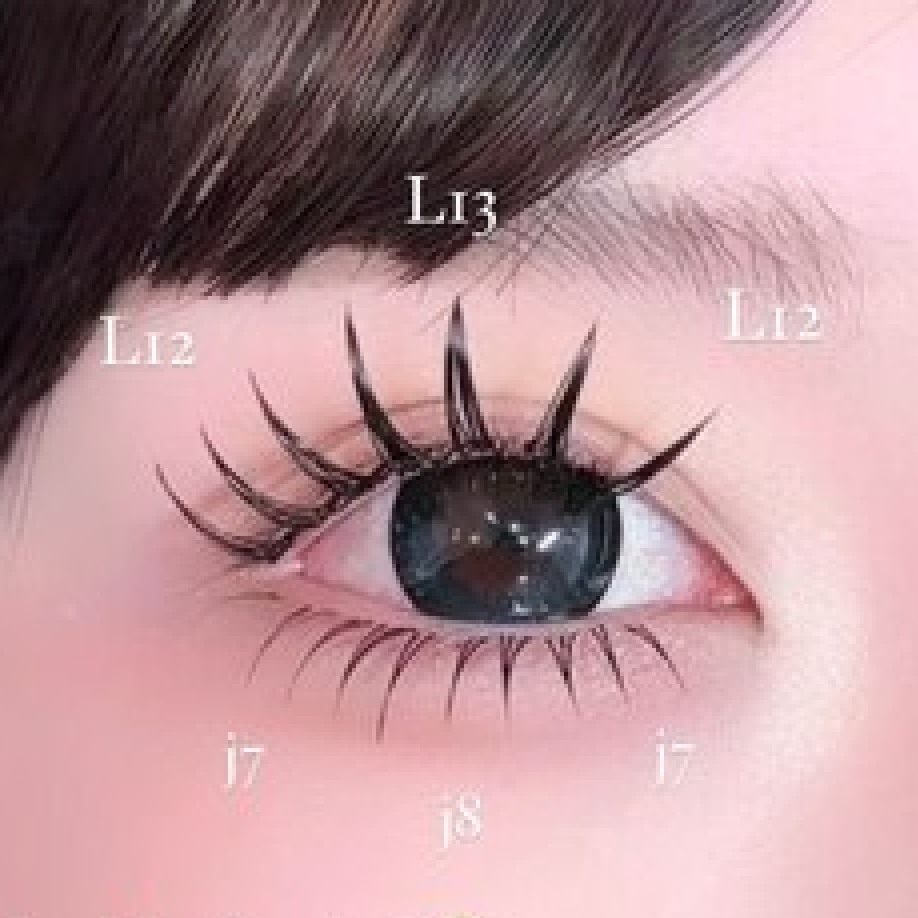【マツエク】ダブルフラットラッシュ　70束※140本保証（オフ無料）