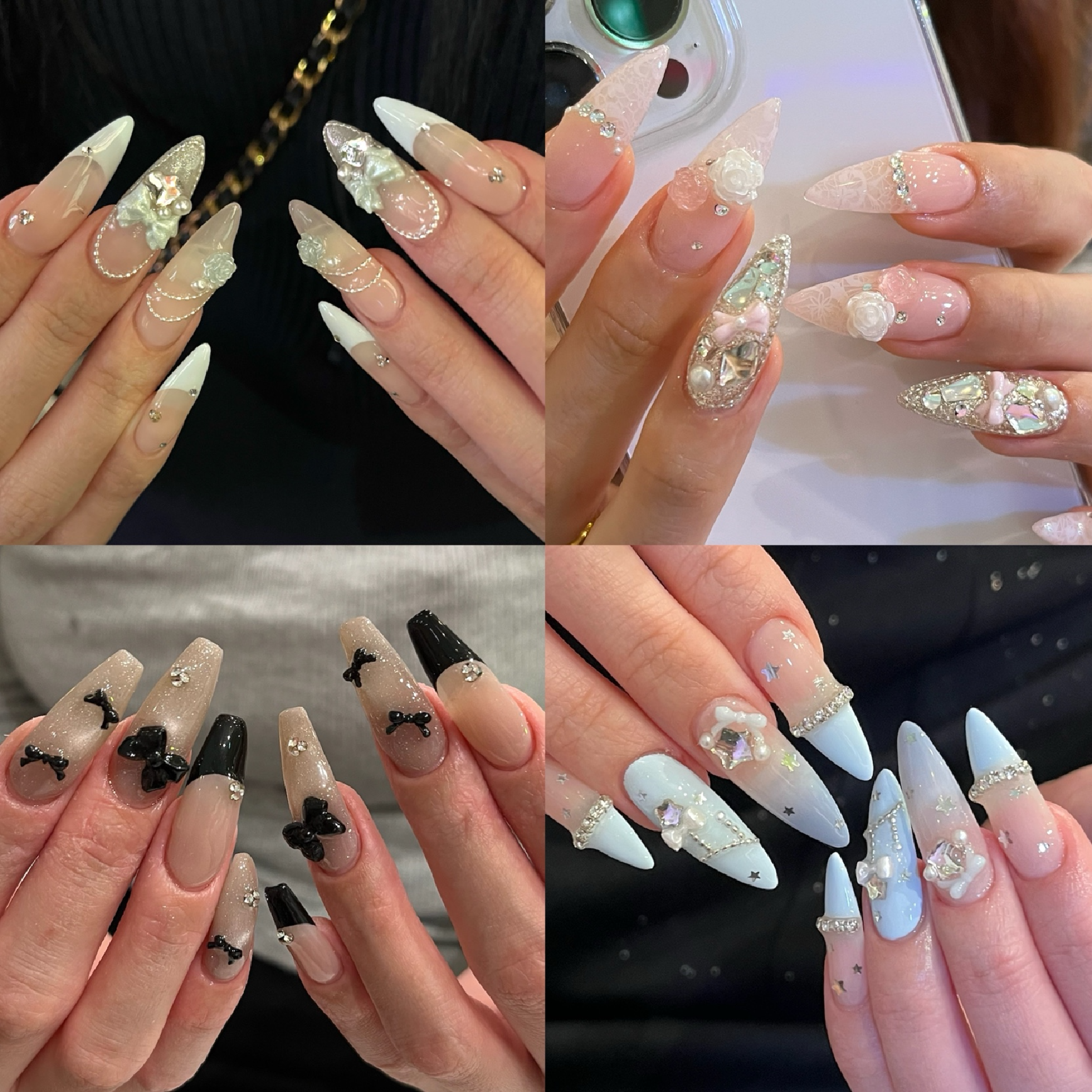 【新規】10本長さだし+こだわり持ち込みデザイン120分(初回オフ無料)