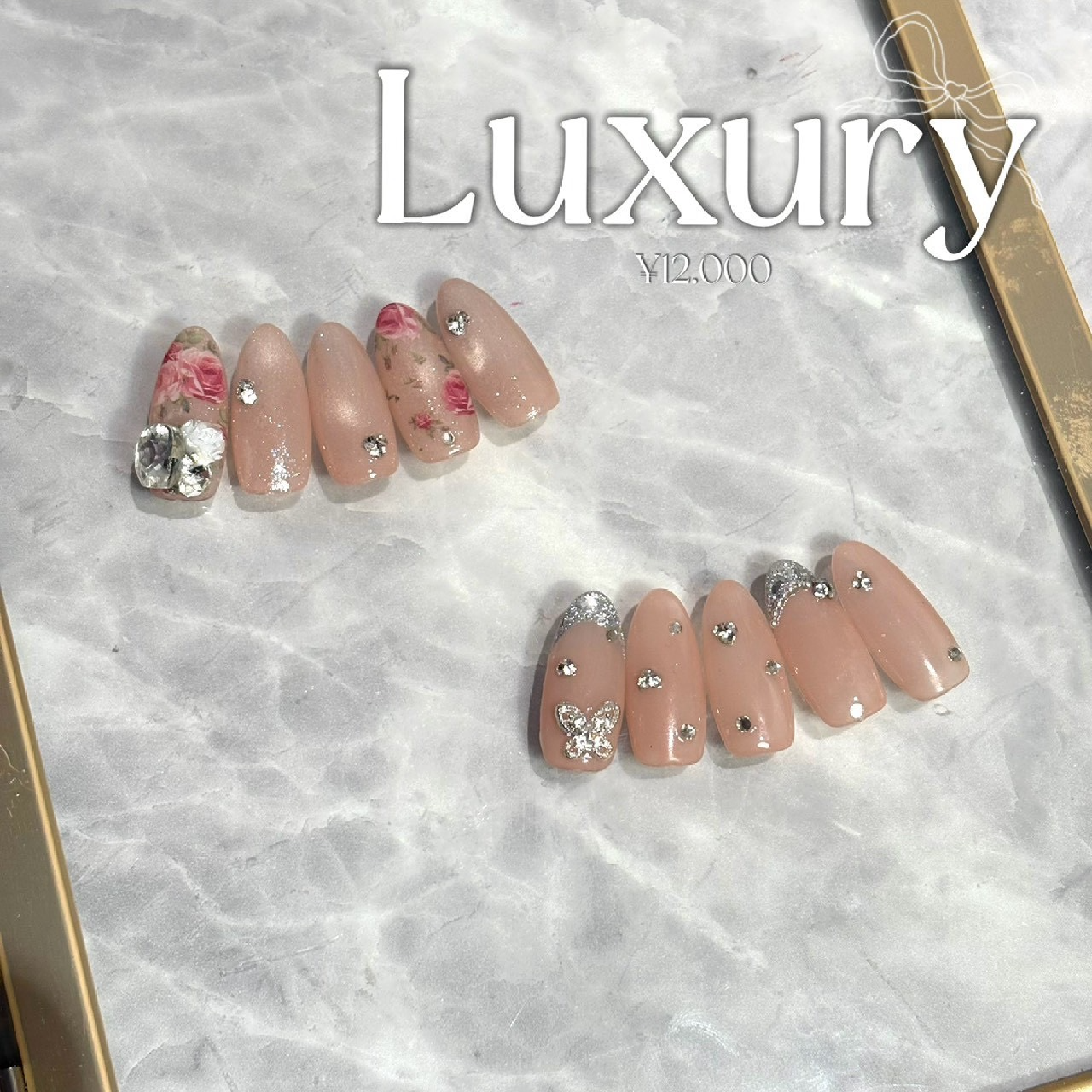 【ご新規様オフ無料】定額デザイン Luxury @lancil_nail