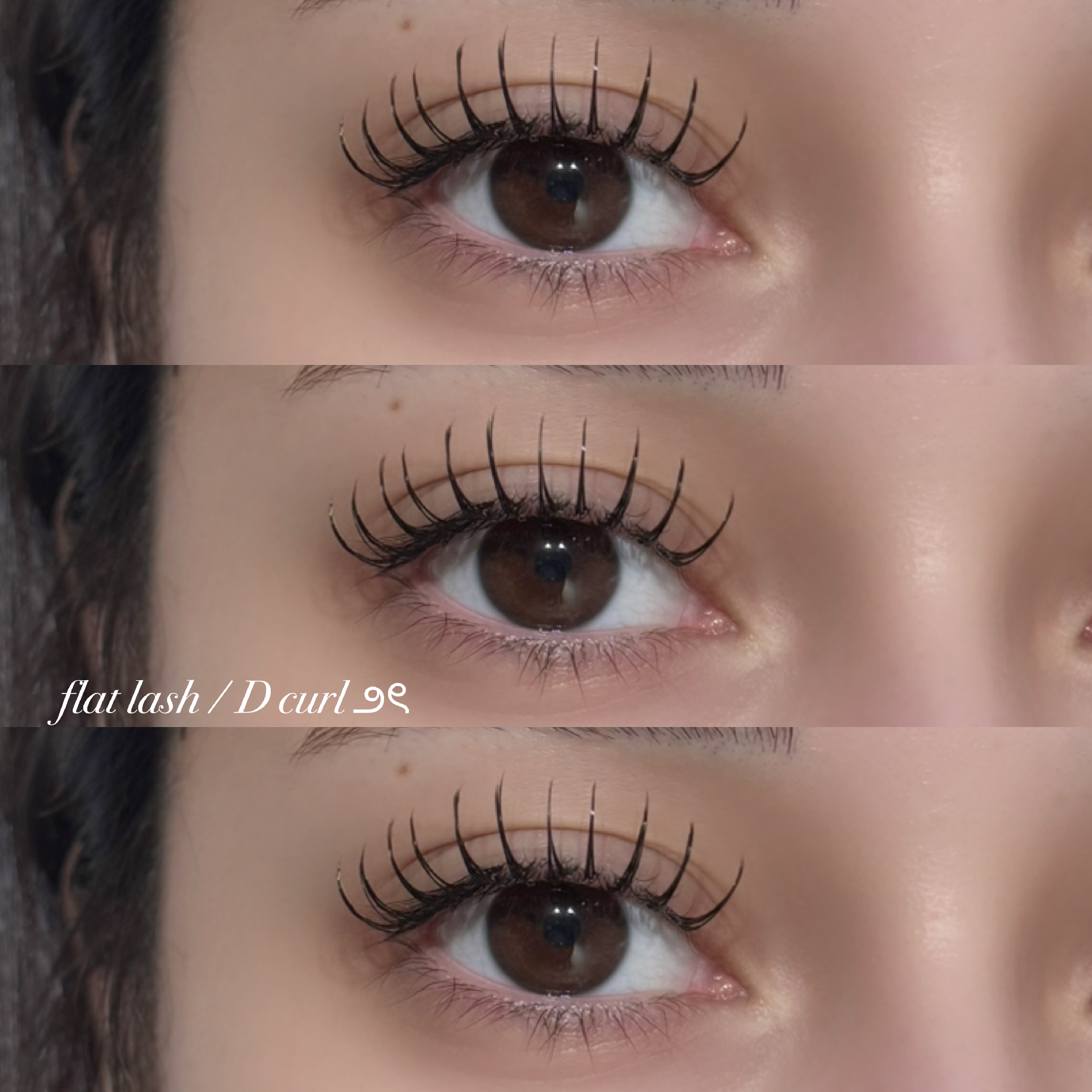 【★上下振り分けエクステ★】flatlash 80 + 下エク20本
