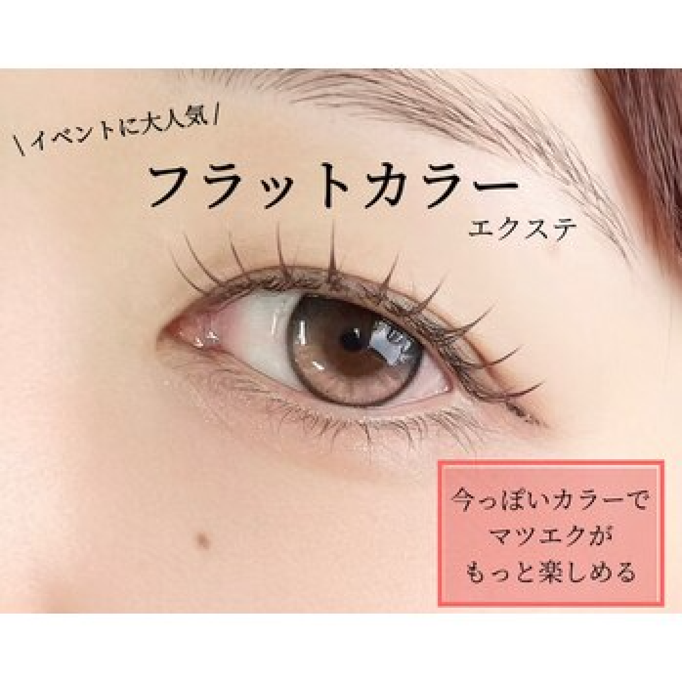 7月限定2000OFF【カラーフラットラッシュ上120本】初回オフ無料
