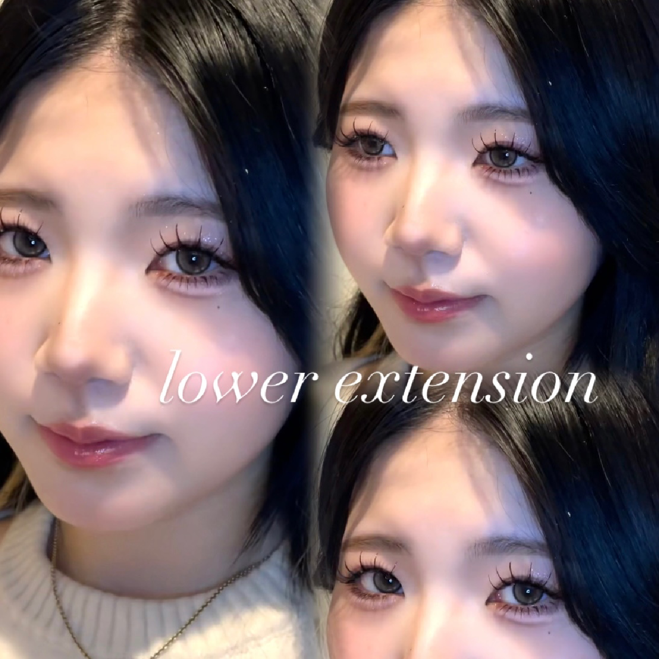 下マツエク40本🐰💞
