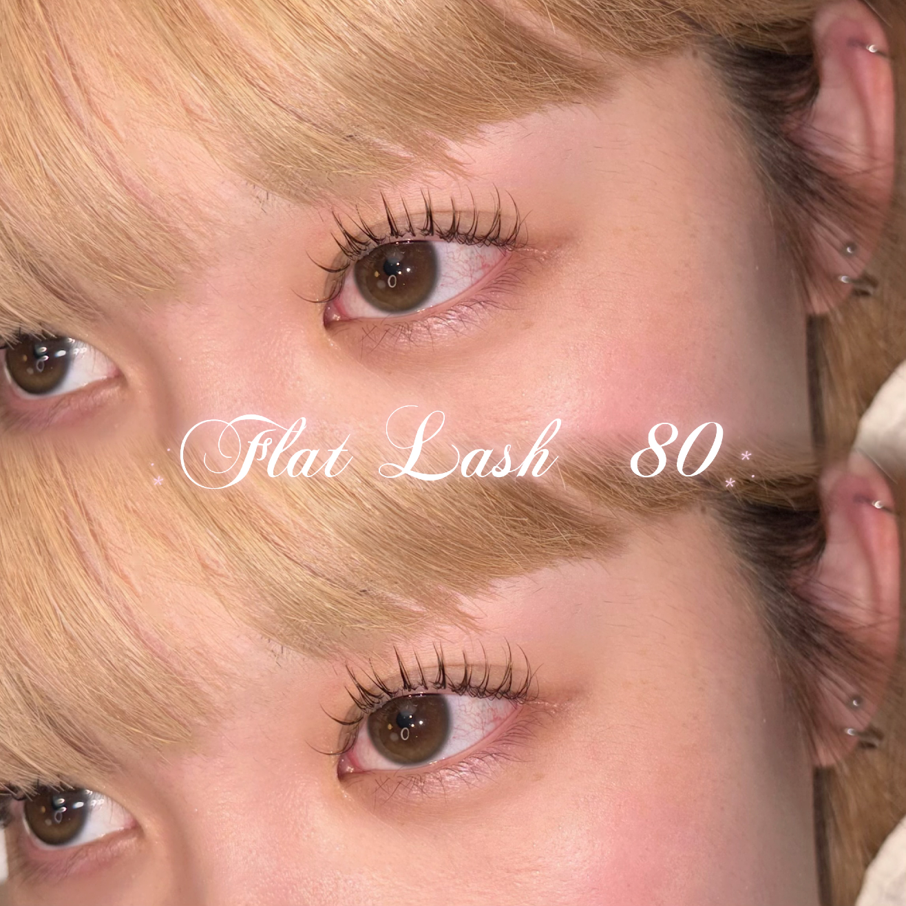 【初回】※flat マツエク80本（LED+¥1100）