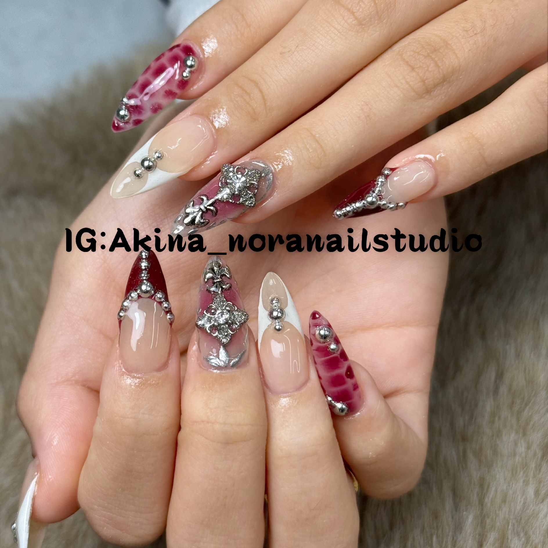 チップ長さだし+ アート＋パーツつけ放題